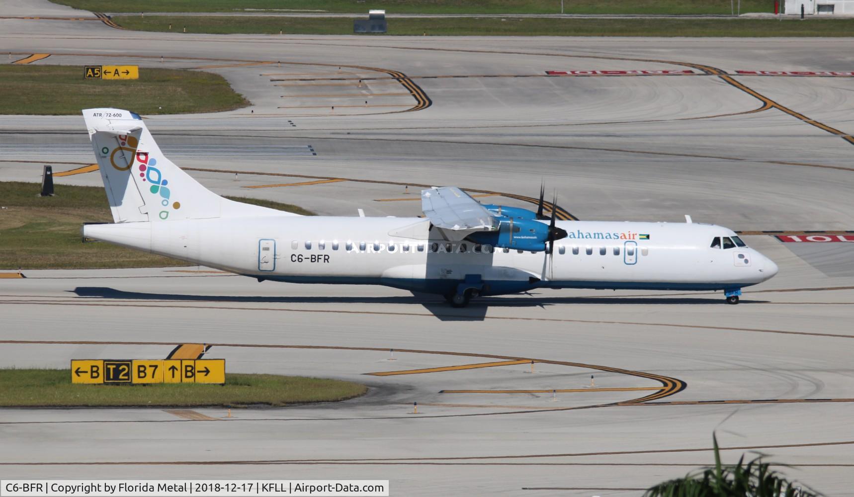 C6-BFR, 2016 ATR 72-600 (72-212A) C/N 1314, FLL spotting