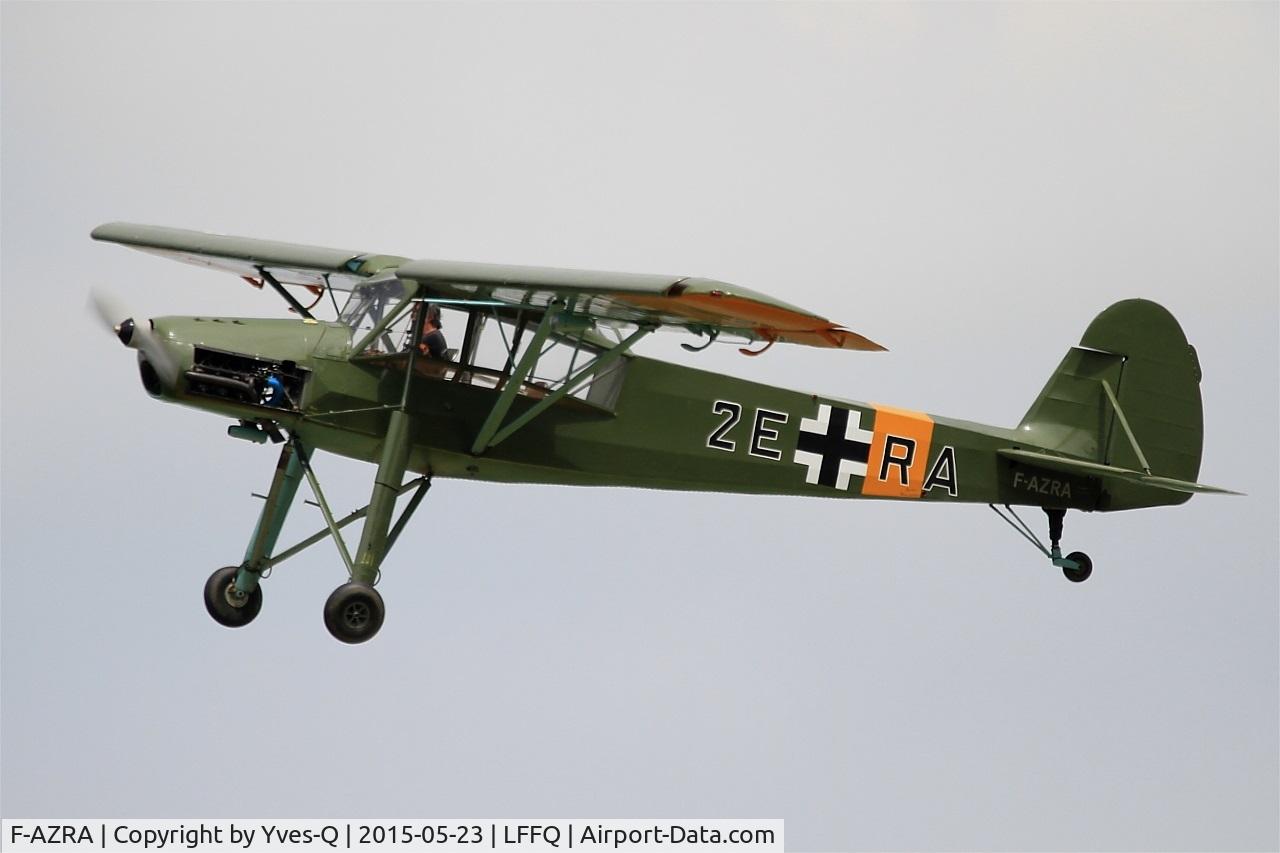 F-AZRA, Fieseler Fi-156C-3 Storch C/N 2039, Fieseler Fi-156C-3 Storch, On display, La Ferté-Alais airfield (LFFQ) Airshow 2015