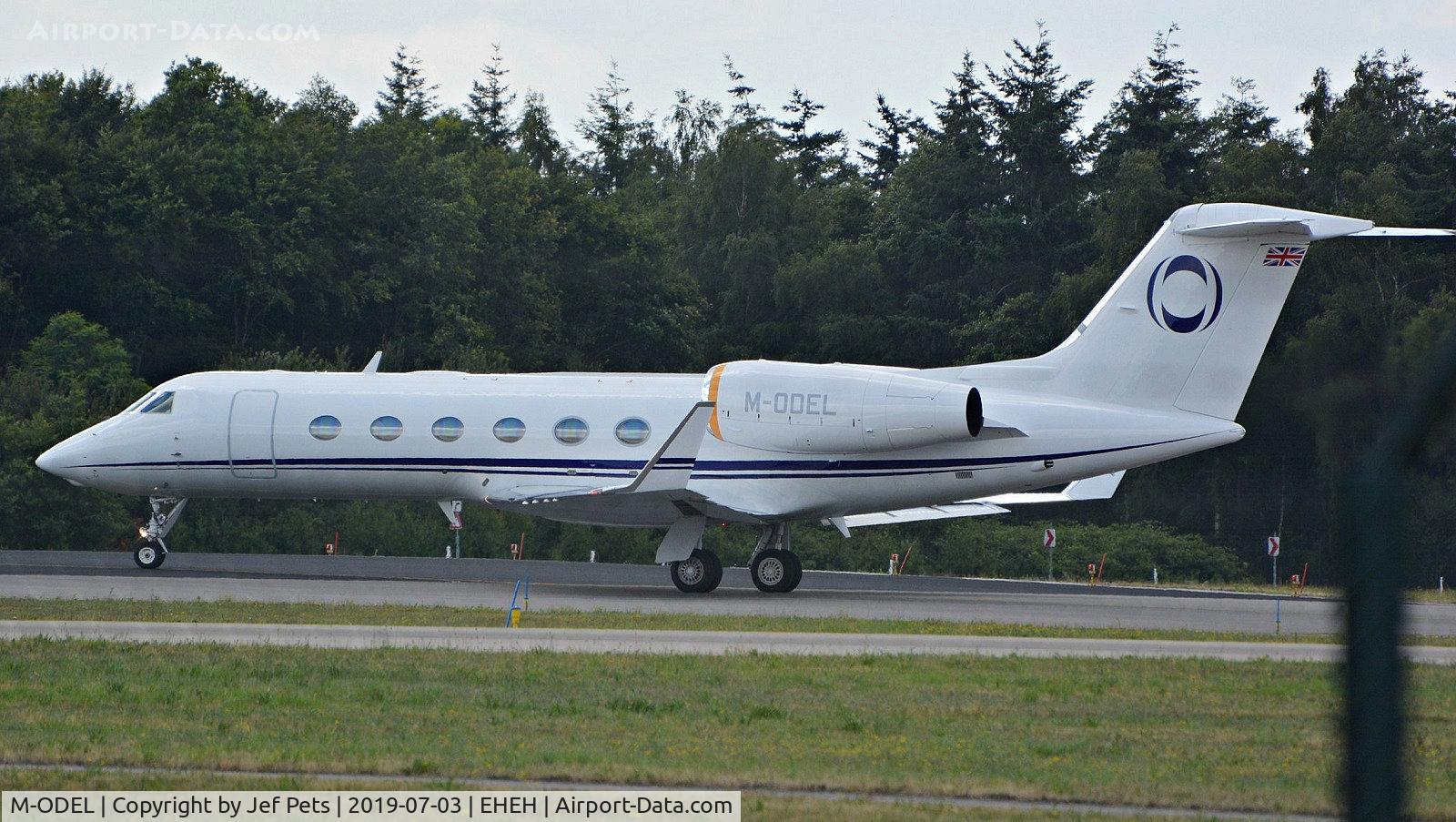 M-ODEL, 2007 Gulfstream Aerospace GIV-X (G450) C/N 4103, At Eindhoven.