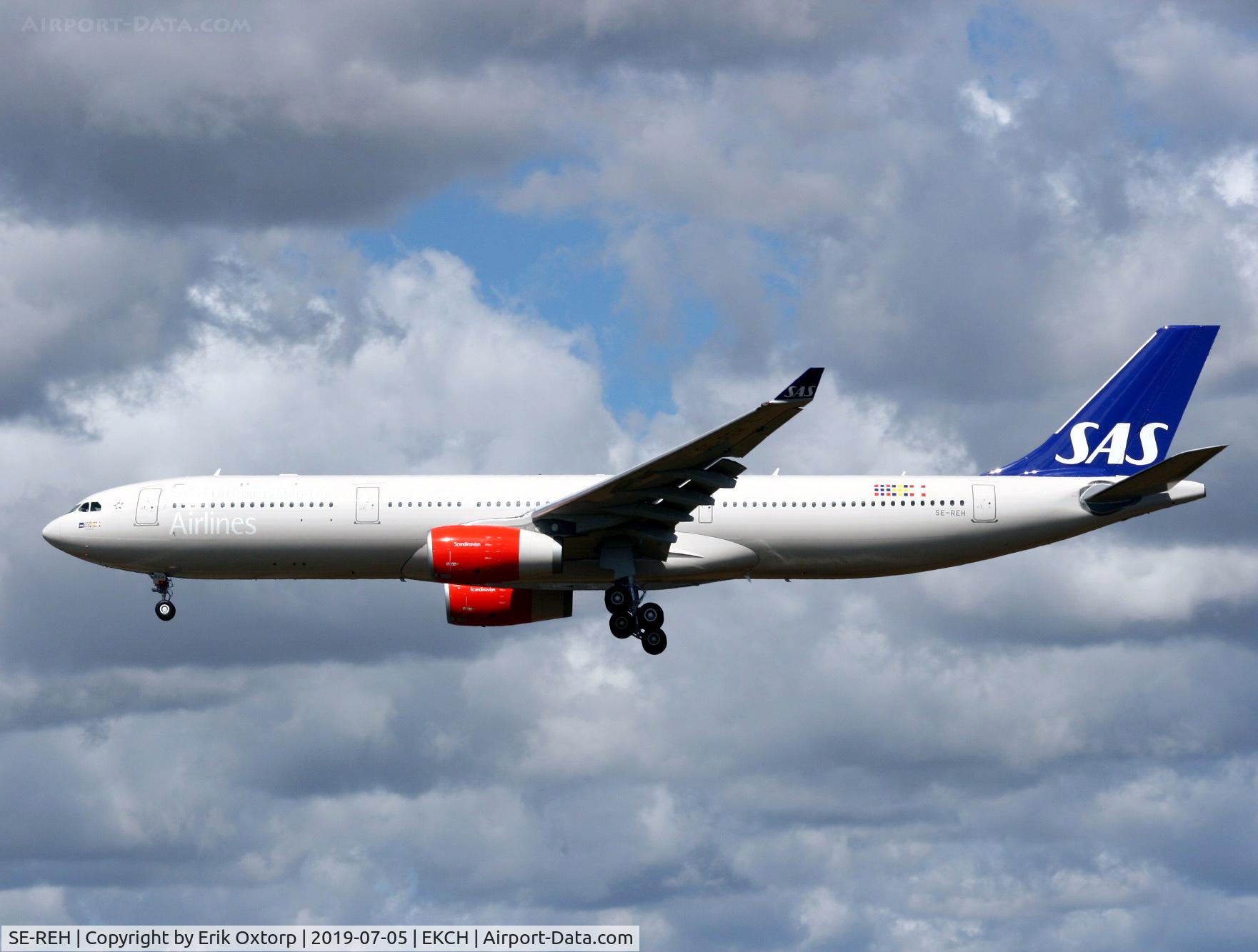 SE-REH, 2019 Airbus A330-343E C/N 1928, Delivery flight of SE-REH from TLS. Landing rw 22L