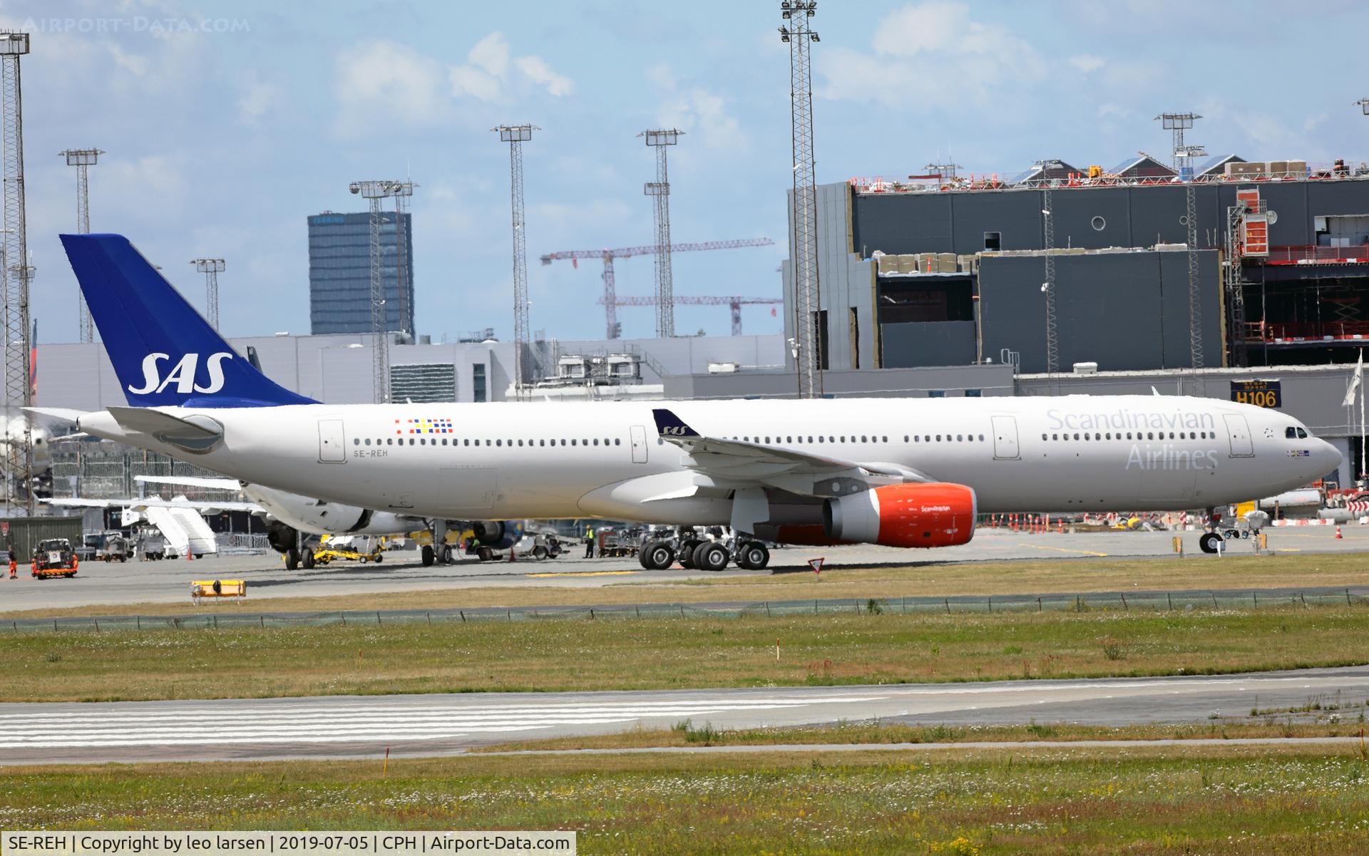 SE-REH, 2019 Airbus A330-343E C/N 1928, Copenhagen 5.7.2019 on delivery flight from TLS