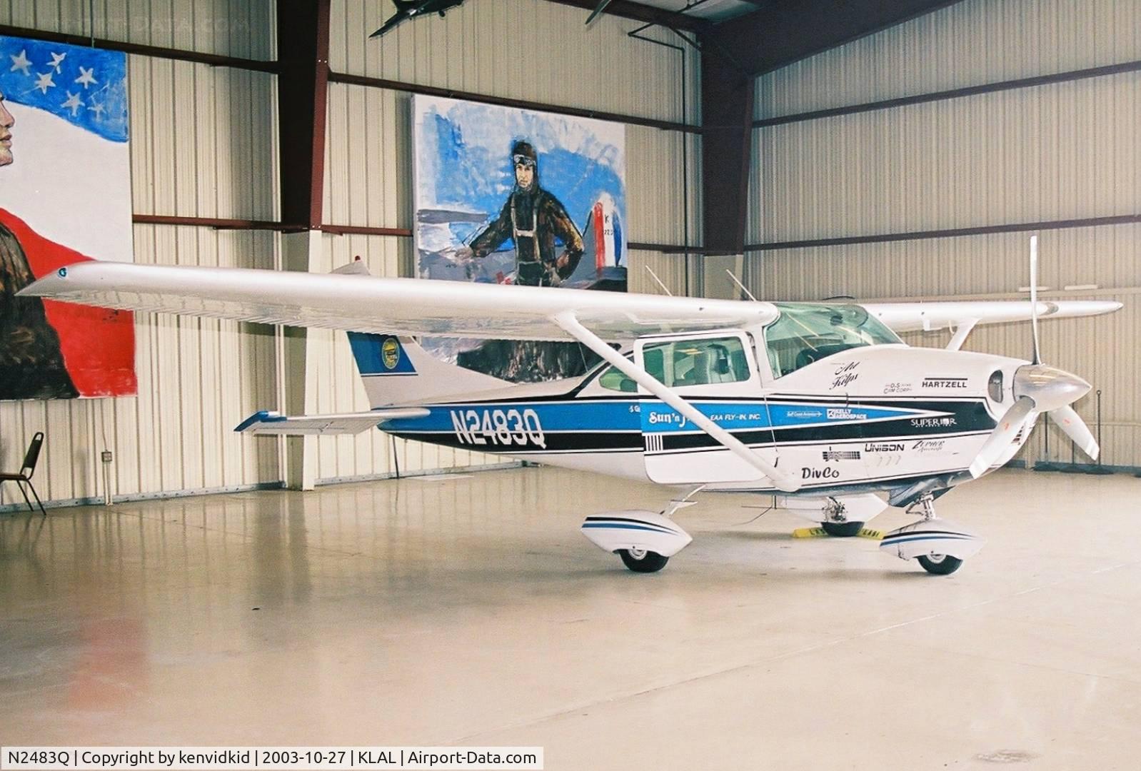 N2483Q, 1966 Cessna 182K Skylane C/N 18257683, At Lakeland Museum.