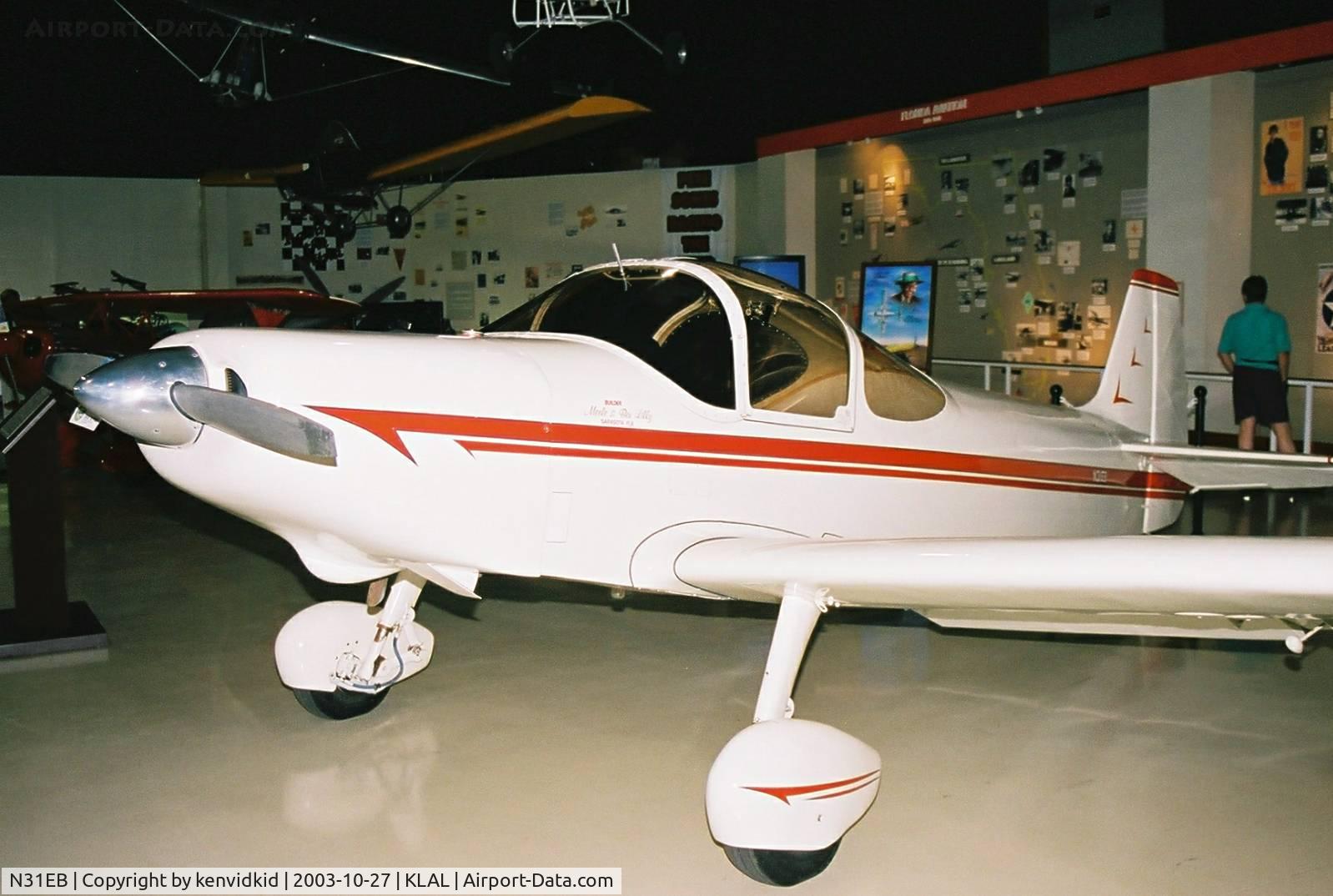 N31EB, 1975 Piel CP-301 Emeraude C/N 1267, At Lakeland EAA Museum.