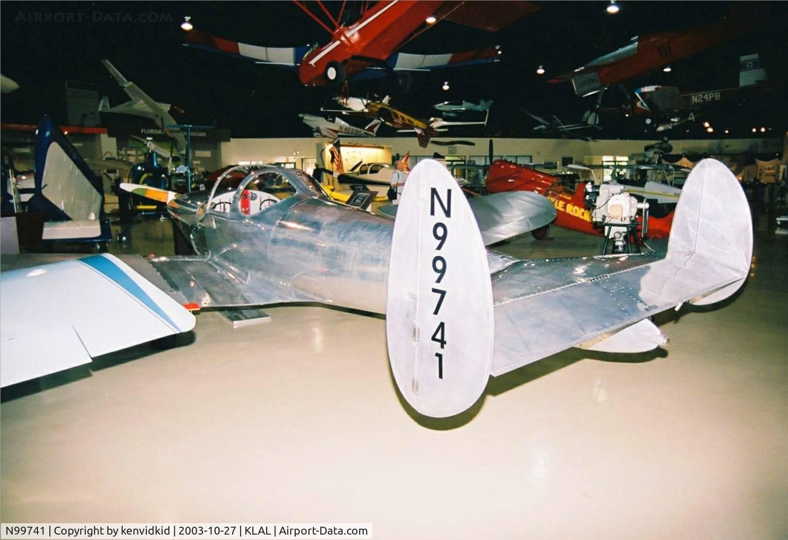 N99741, 1946 Erco 415C Ercoupe C/N 2364, At Lakeland EAA Museum.