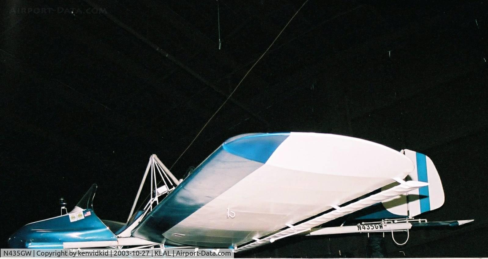 N435GW, 1984 Mitchell Wing P-38 C/N 435-6, At Lakeland EAA Museum.