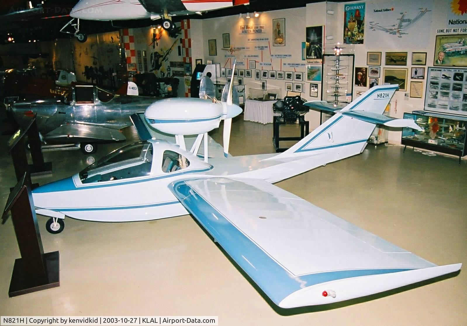 N821H, Pereira Osprey II C/N 653, At Lakeland EAA Museum.