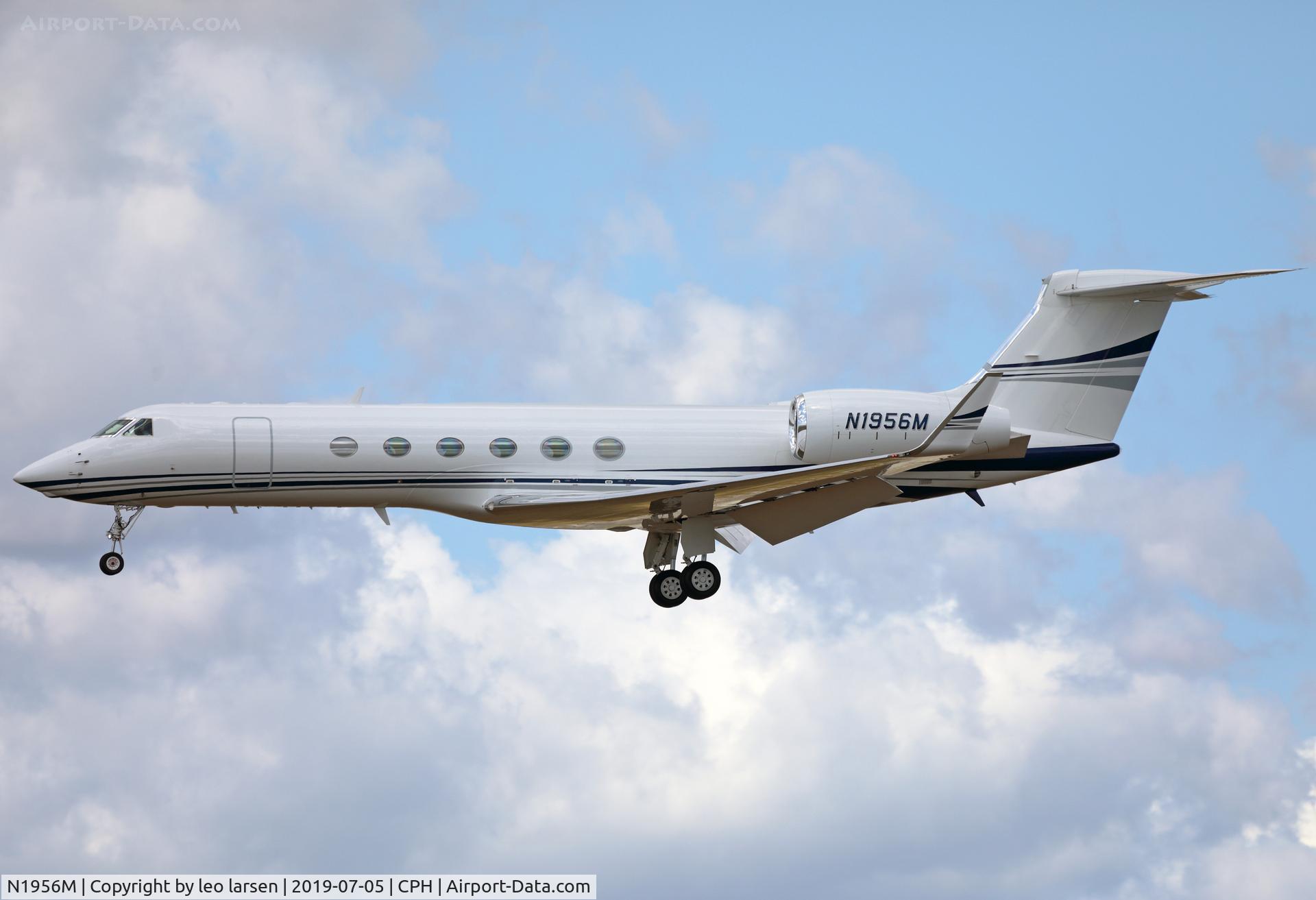 N1956M, 2002 Gulfstream Aerospace G-V C/N 675, Copenhagen 5.7.2019