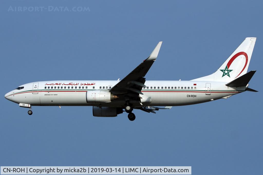 CN-ROH, 2006 Boeing 737-85P C/N 33978, Landing