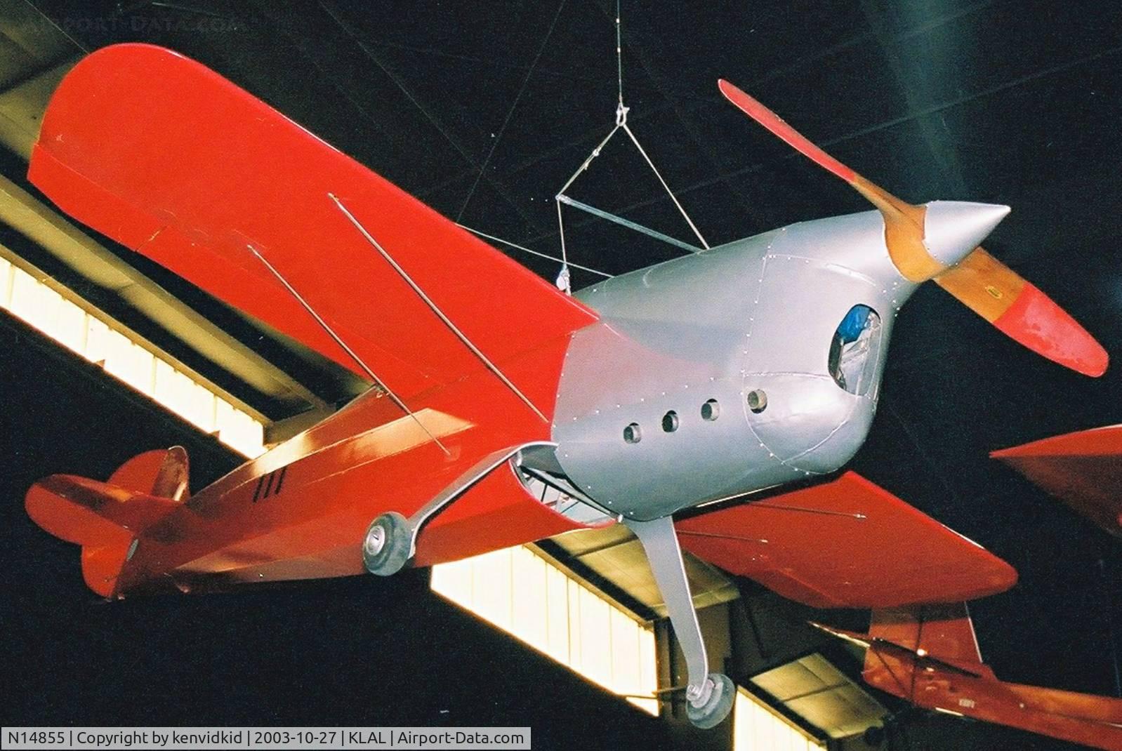 N14855, 1937 Wittman Chief Oshkosh - Buster C/N 4, At Lakeland EAA Museum.