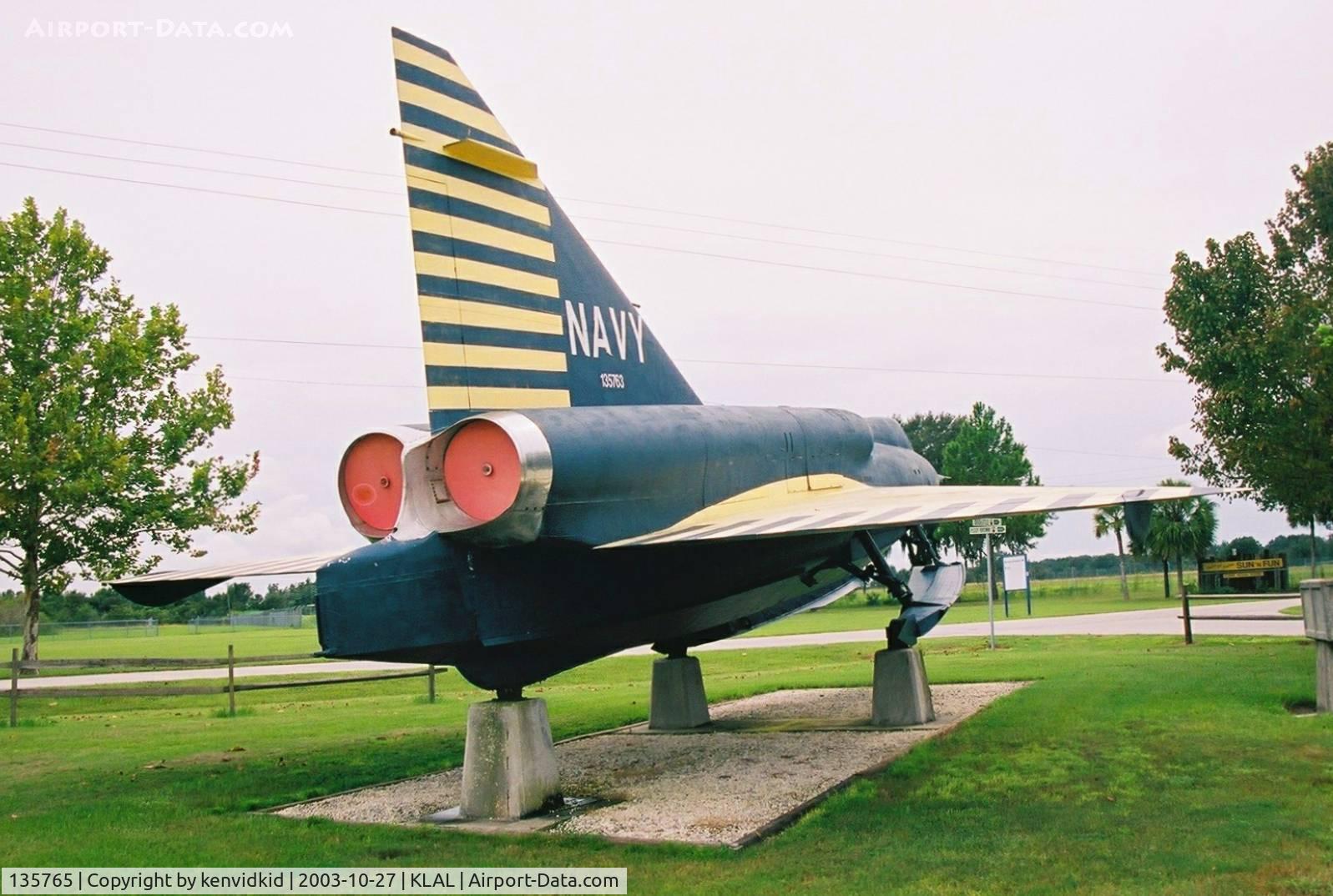 135765, 1953 Convair YF2Y-1 Sea Dart C/N Not found 135765, At Lakeland Museum.