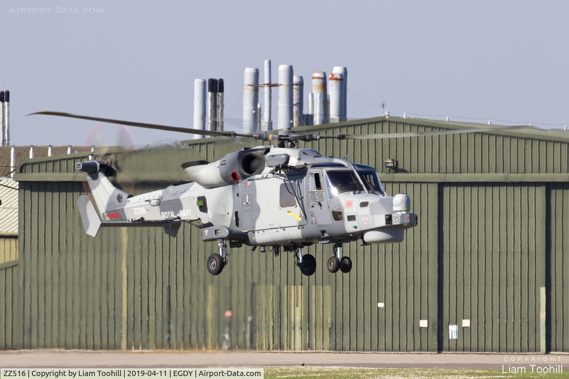 ZZ516, 2015 AgustaWestland AW-159 Wildcat HMA.2 C/N 521, ZZ516 at RNAS Yeovilton