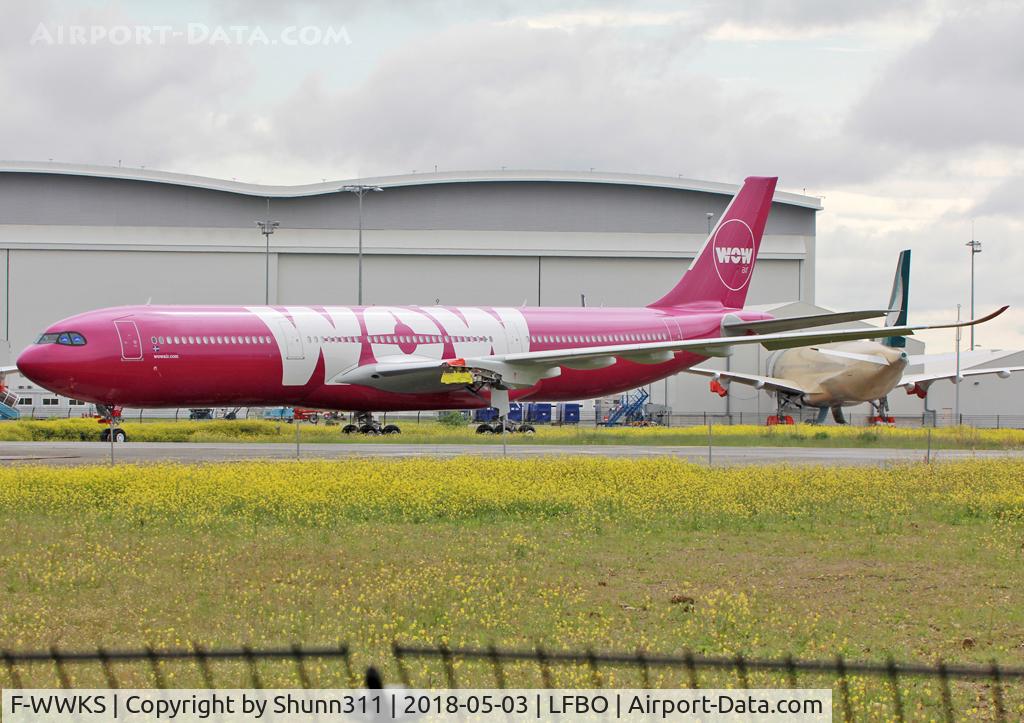 F-WWKS, 2018 Airbus A330-941N C/N 1870, C/n 1870 - for Wow Air but Ntu