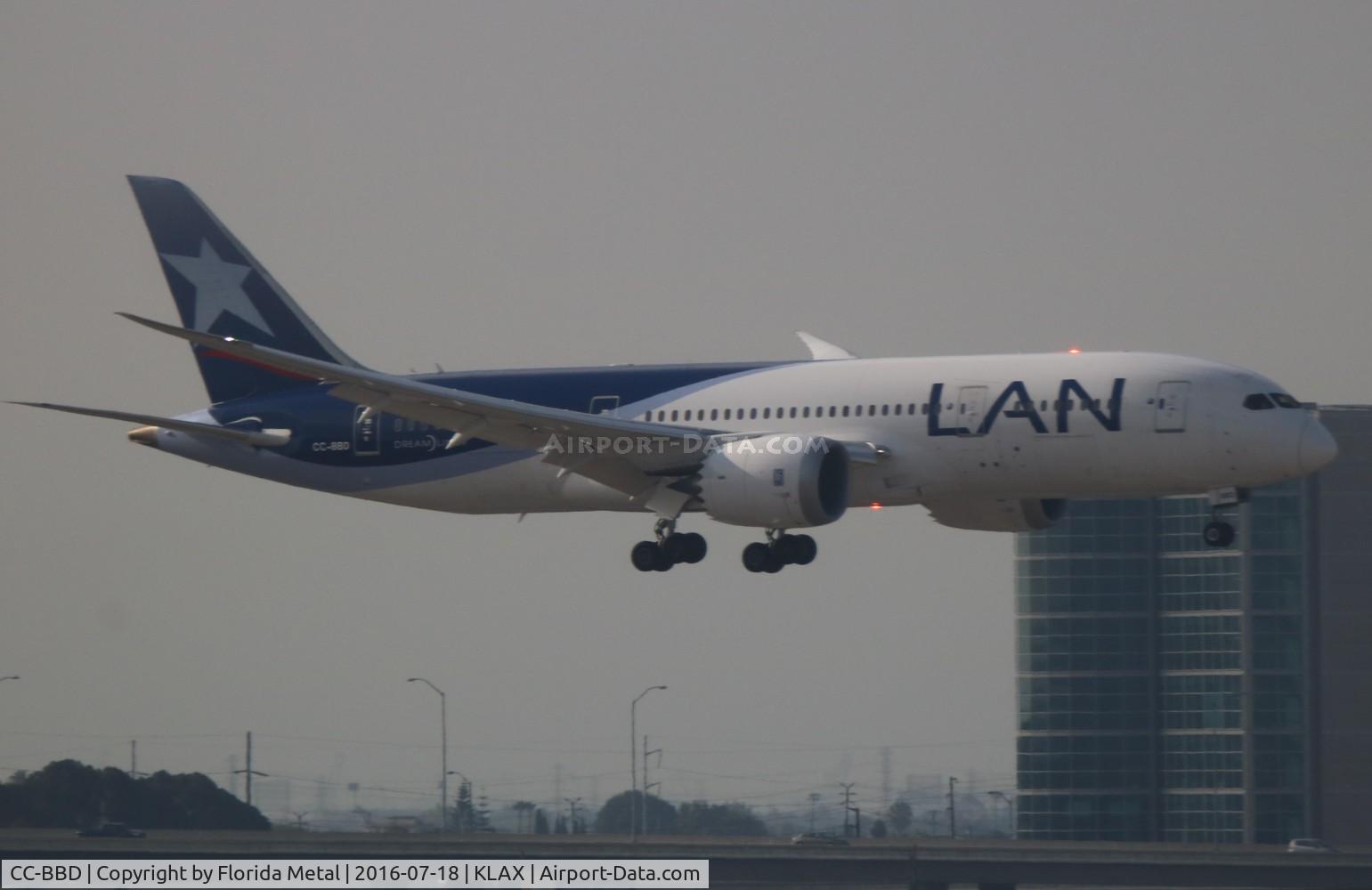 CC-BBD, 2013 Boeing 787-8 Dreamliner C/N 38484, LAX spotting
