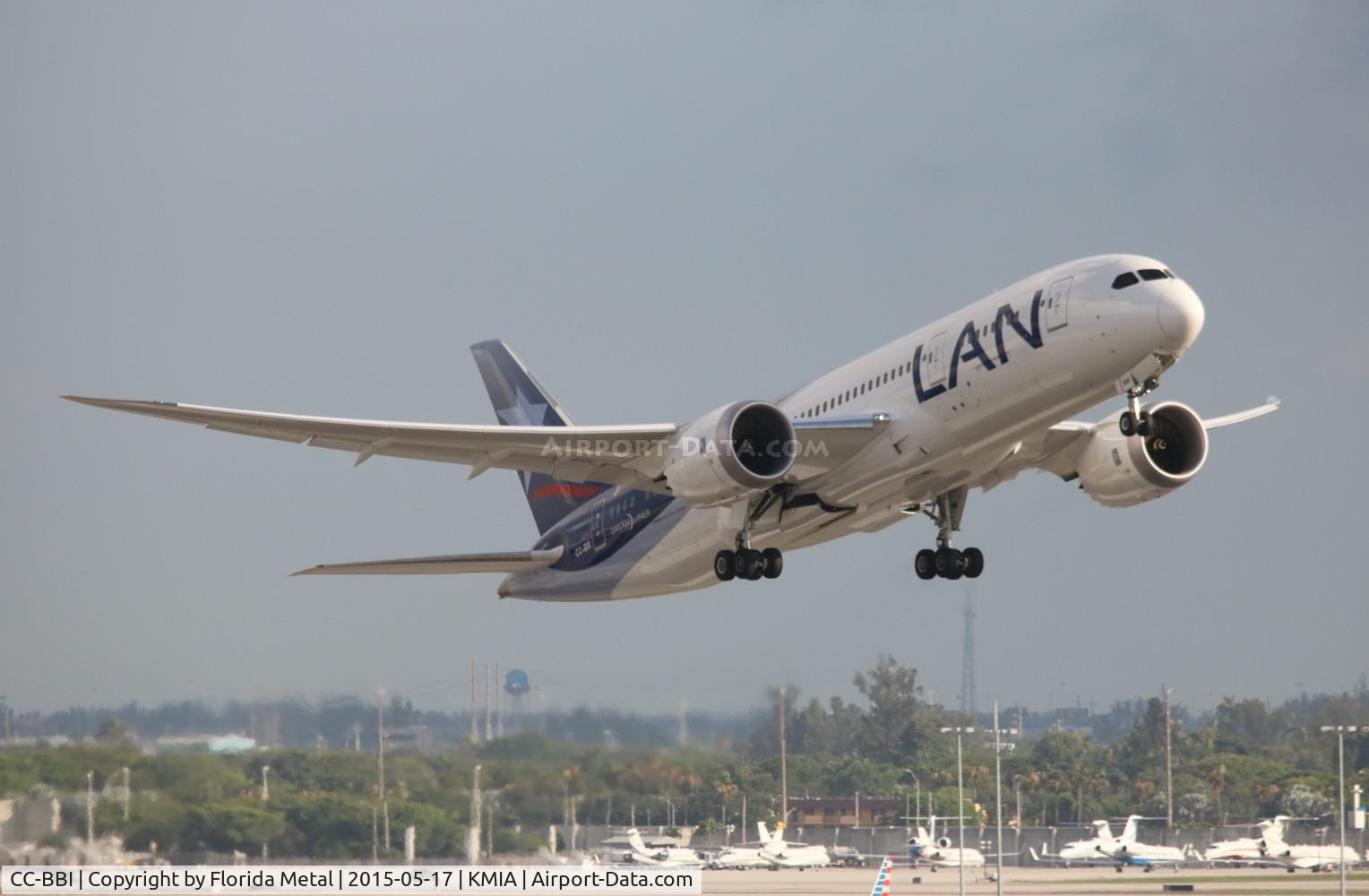 CC-BBI, 2014 Boeing 787-816 Dreamliner Dreamliner C/N 38480, MIA spotting