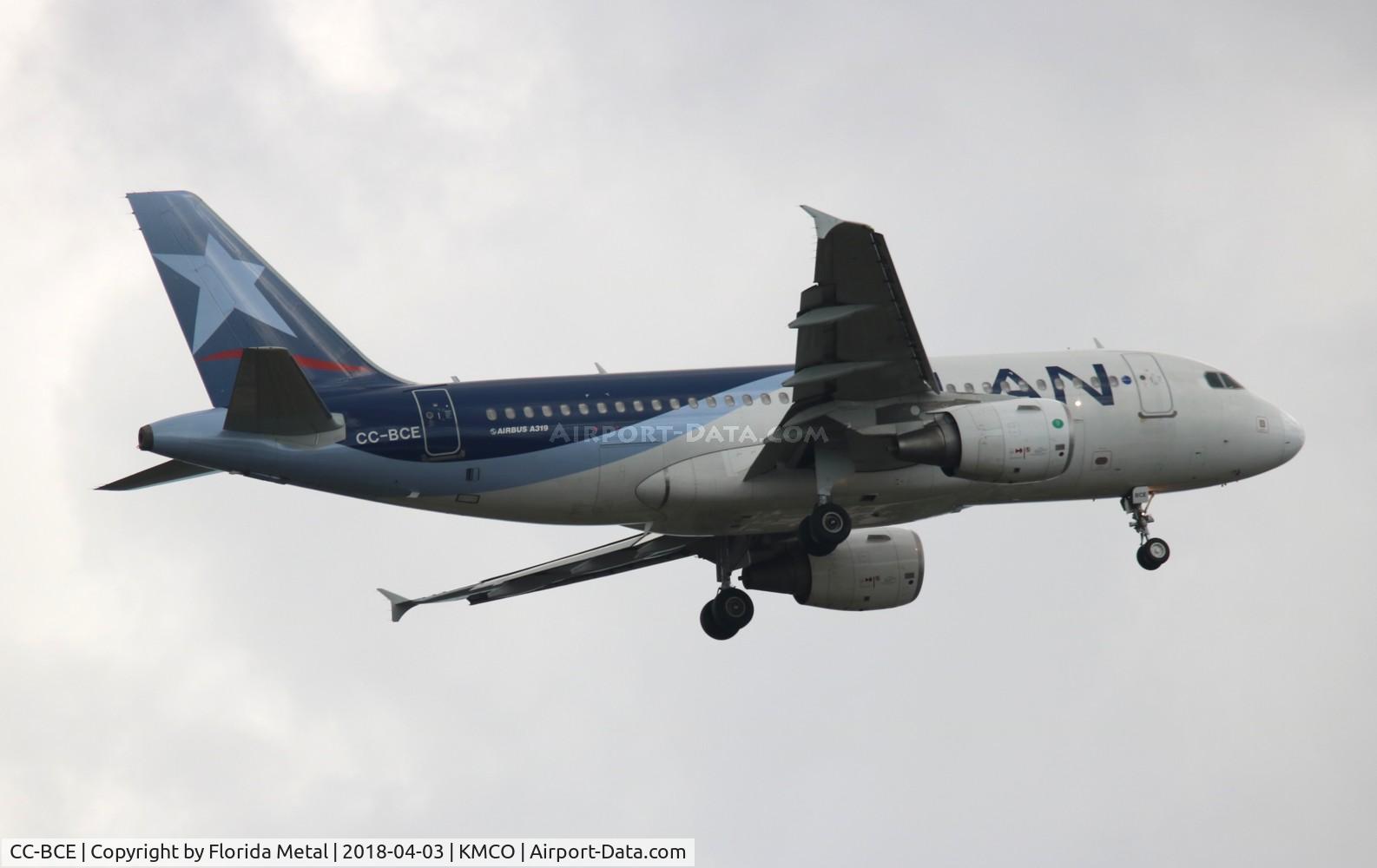 CC-BCE, 2012 Airbus A319-112 C/N 5005, MCO spotting