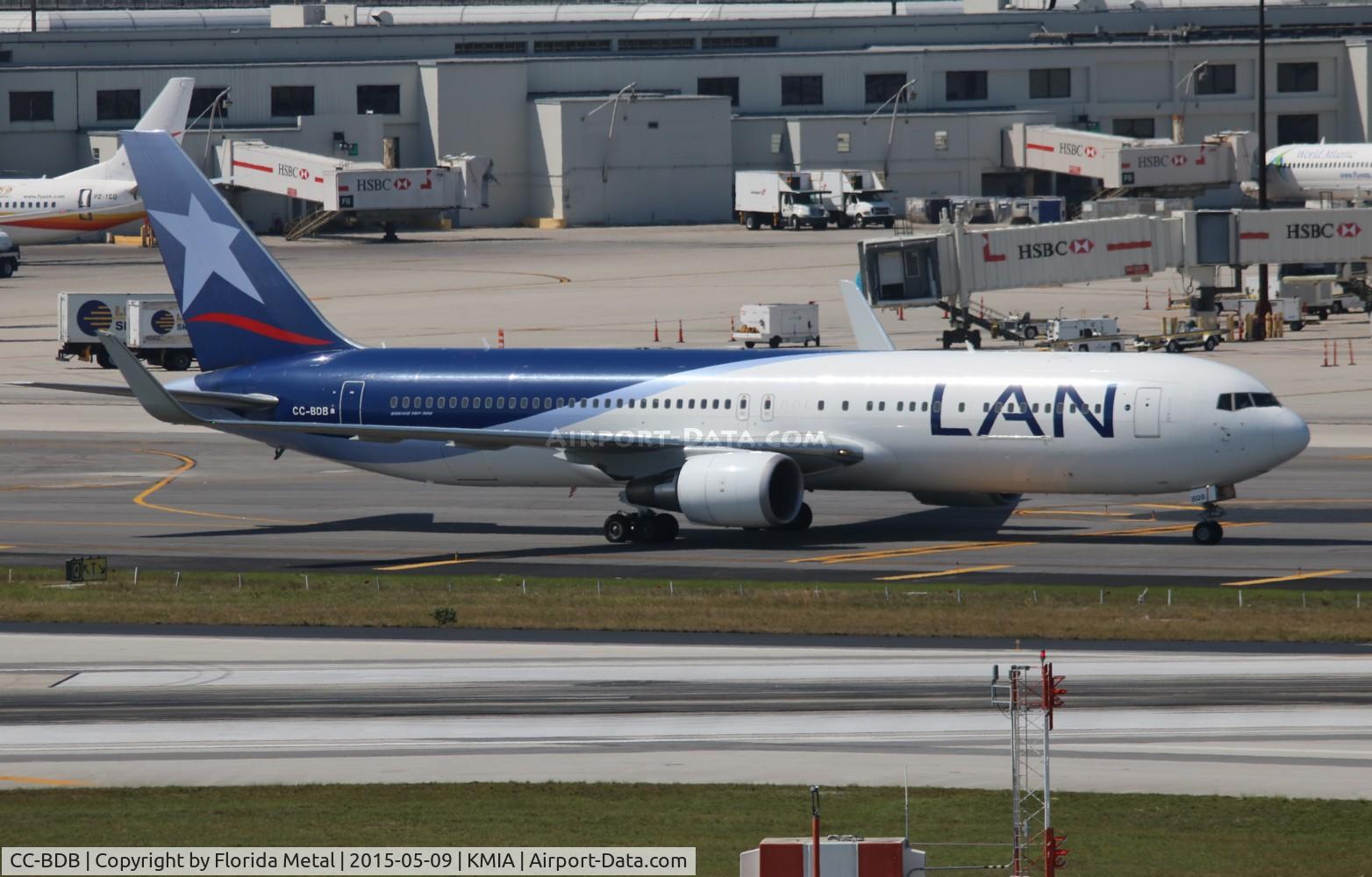 CC-BDB, 2011 Boeing 767-316/ER C/N 40590, MIA spotting