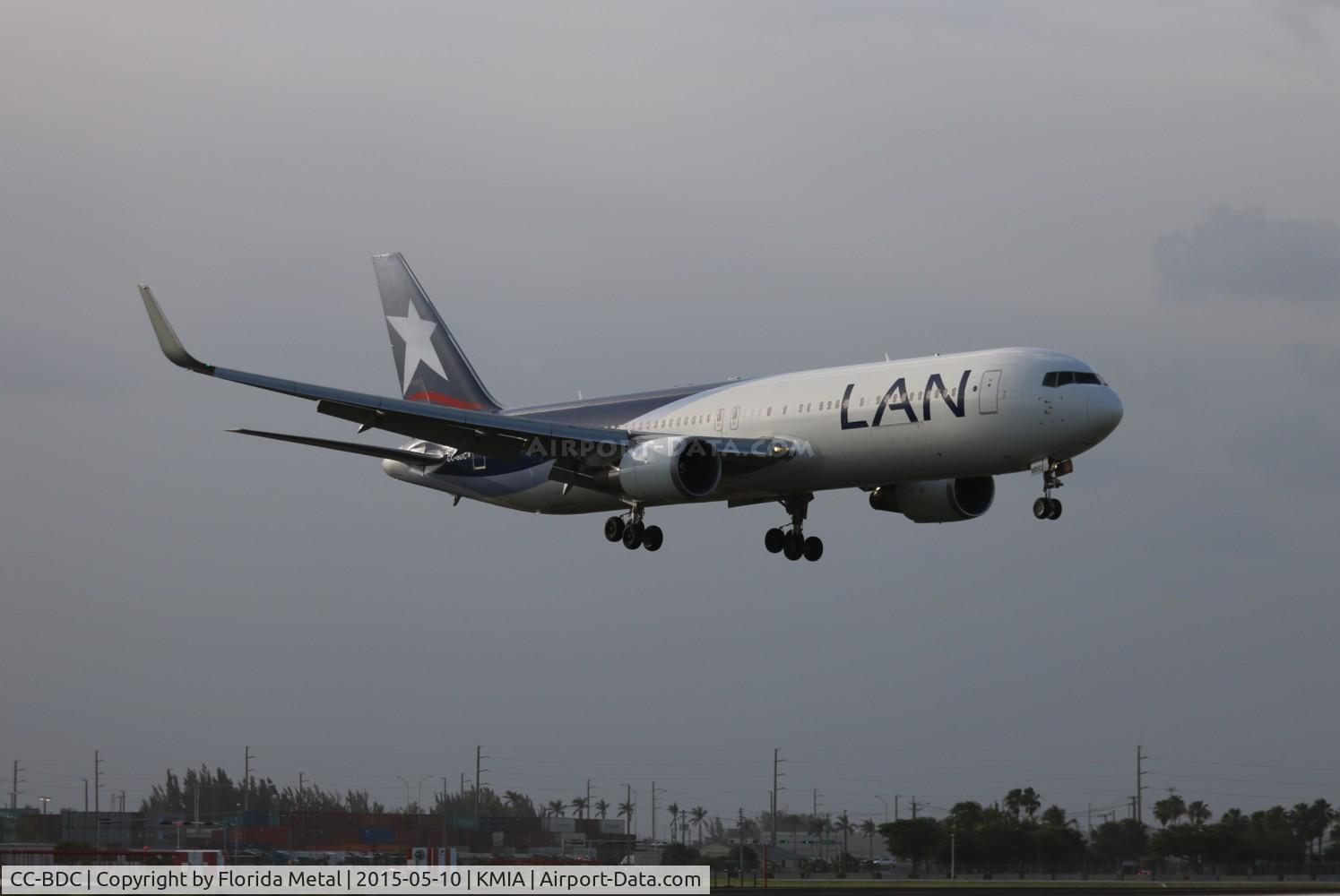 CC-BDC, 2011 Boeing 767-316/ER C/N 40591, MIA spotting