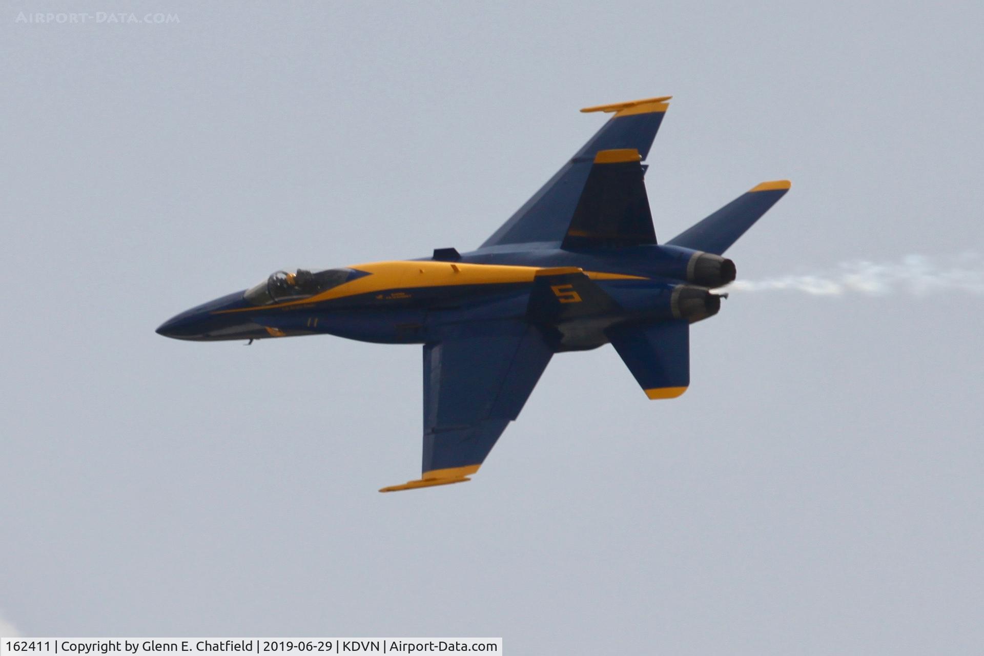 162411, McDonnell Douglas F/A-18A Hornet C/N 0243, At the Quad Cities Air Show
