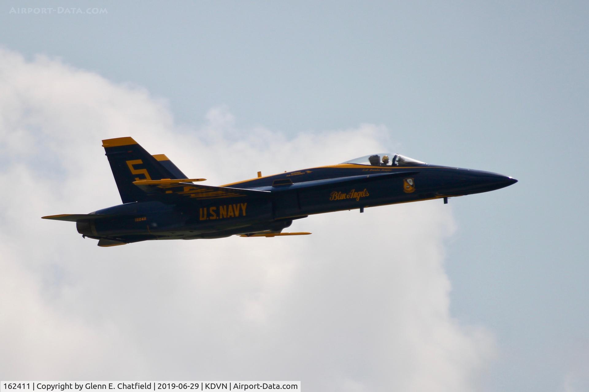 162411, McDonnell Douglas F/A-18A Hornet C/N 0243, At the Quad Cities Air Show