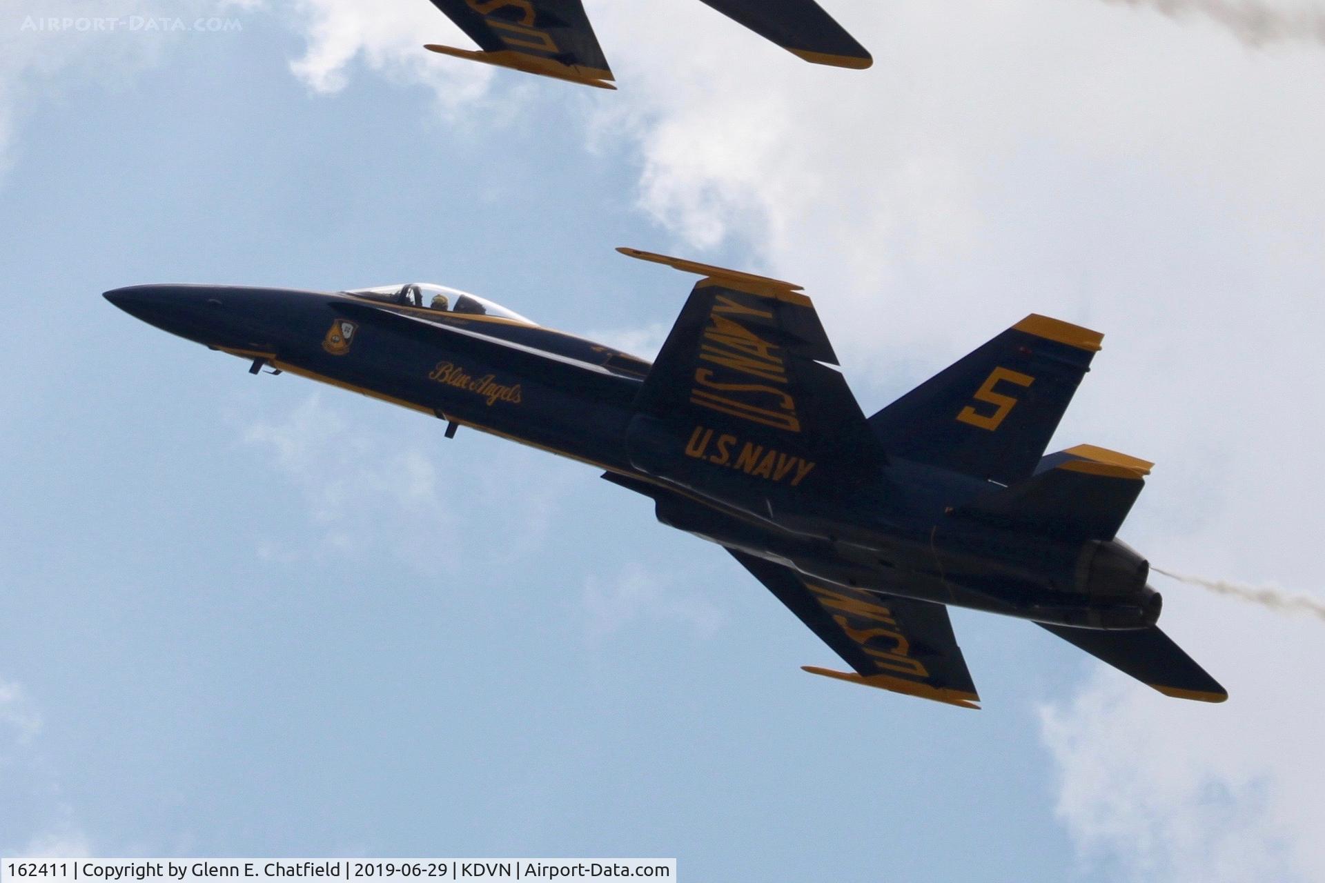 162411, McDonnell Douglas F/A-18A Hornet C/N 0243, At the Quad Cities Air Show