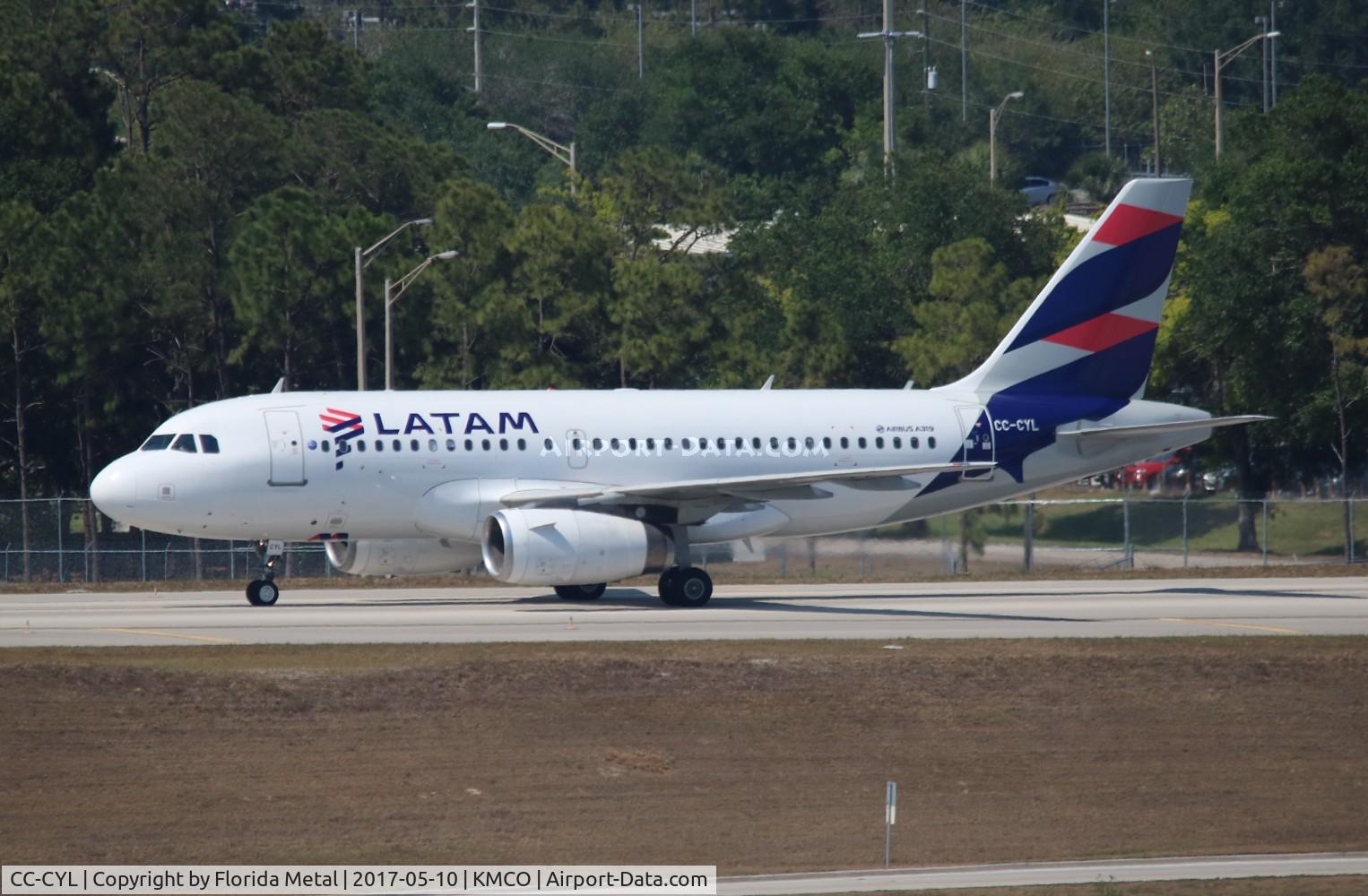 CC-CYL, 2009 Airbus A319-132 C/N 3779, MCO spotting
