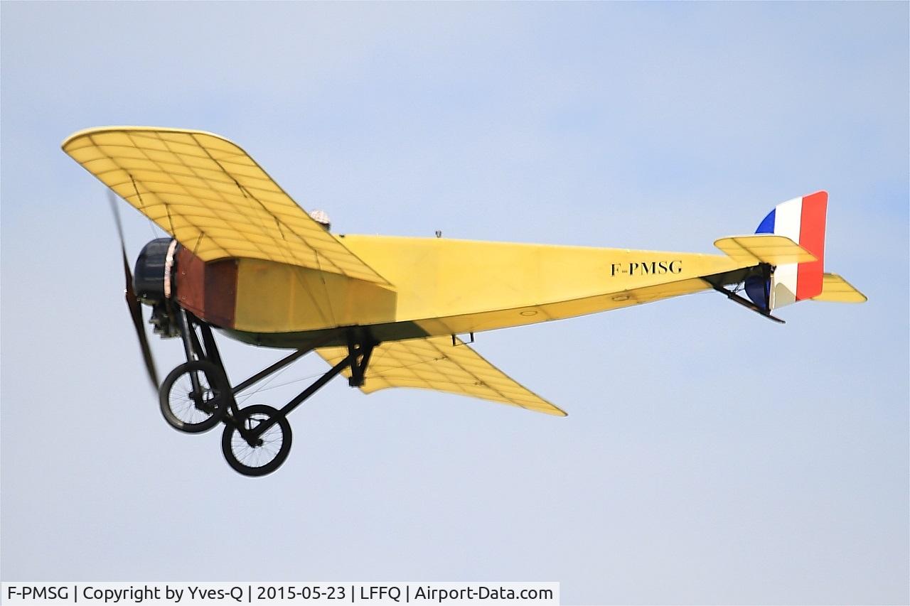 F-PMSG, 2013 Morane-Saulnier Type G Replica C/N 01-RA, Morane-Saulnier Type G (replica), On display, La Ferté-Alais airfield (LFFQ) Airshow 2015