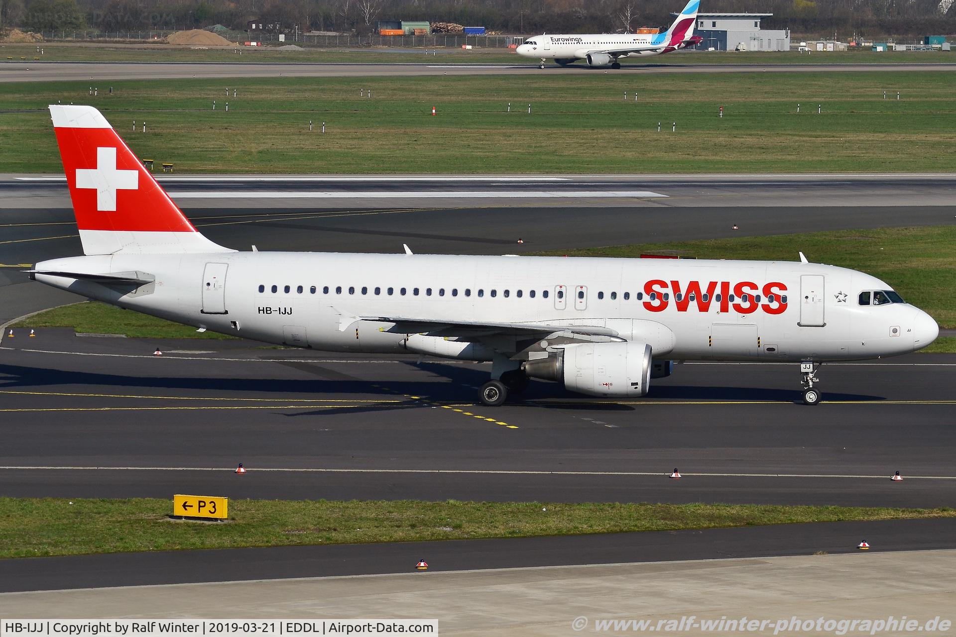 HB-IJJ, 1996 Airbus A320-214 C/N 585, Airbus A320-214 - LX SWR Swisss International Air Lines 'Ruchstock' - 585 - HB-IJJ - 21.03.2019 - DUS