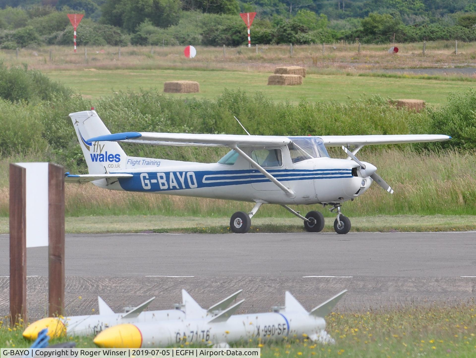 G-BAYO, 1973 Cessna 150L C/N 150-74435, Visiting 150Loperated by FlyWales.