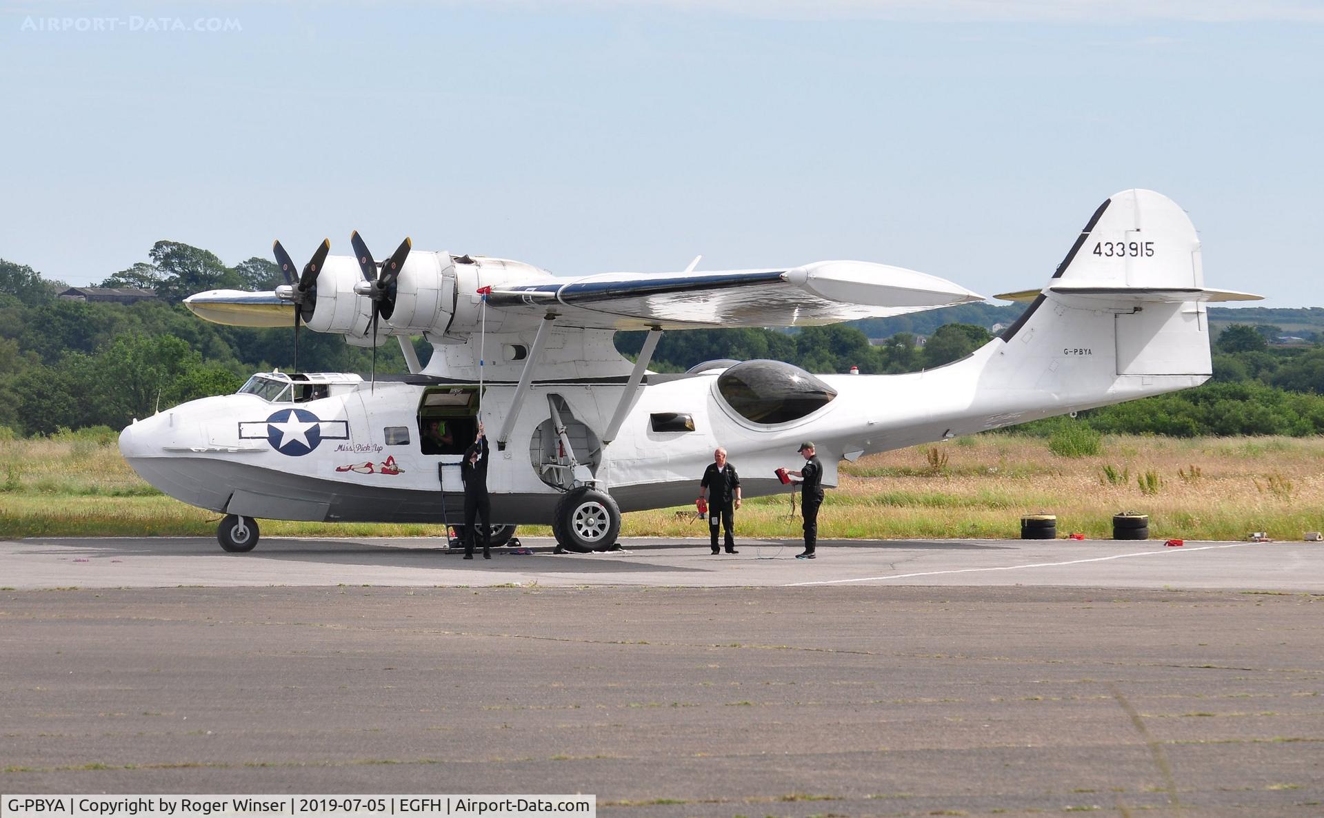 G-PBYA, 1944 Consolidated (Canadian Vickers) PBV-1A Canso A C/N CV-283, 