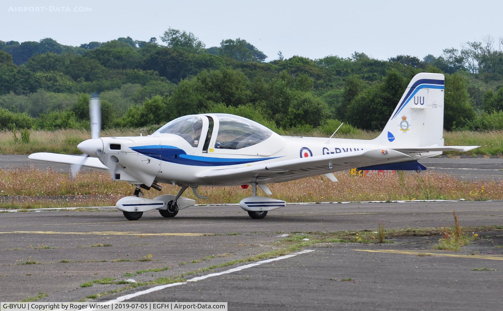 G-BYUU, 1999 Grob G-115E Tutor T1 C/N 82105/E, RAF Tutor T.1, spare display aircraft.