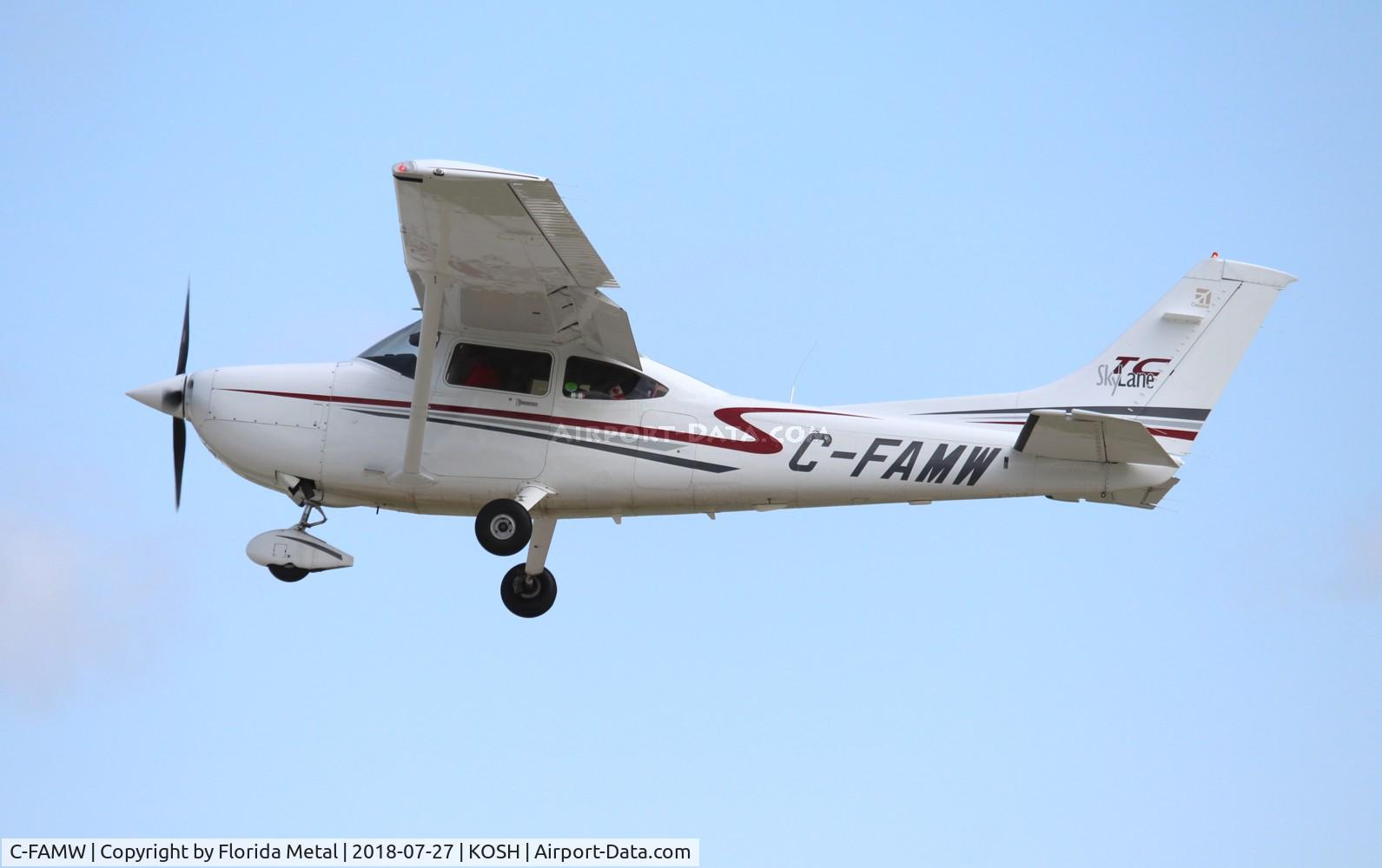C-FAMW, 2001 Cessna T182T Turbo Skylane C/N T18208092, Air Venture 2018