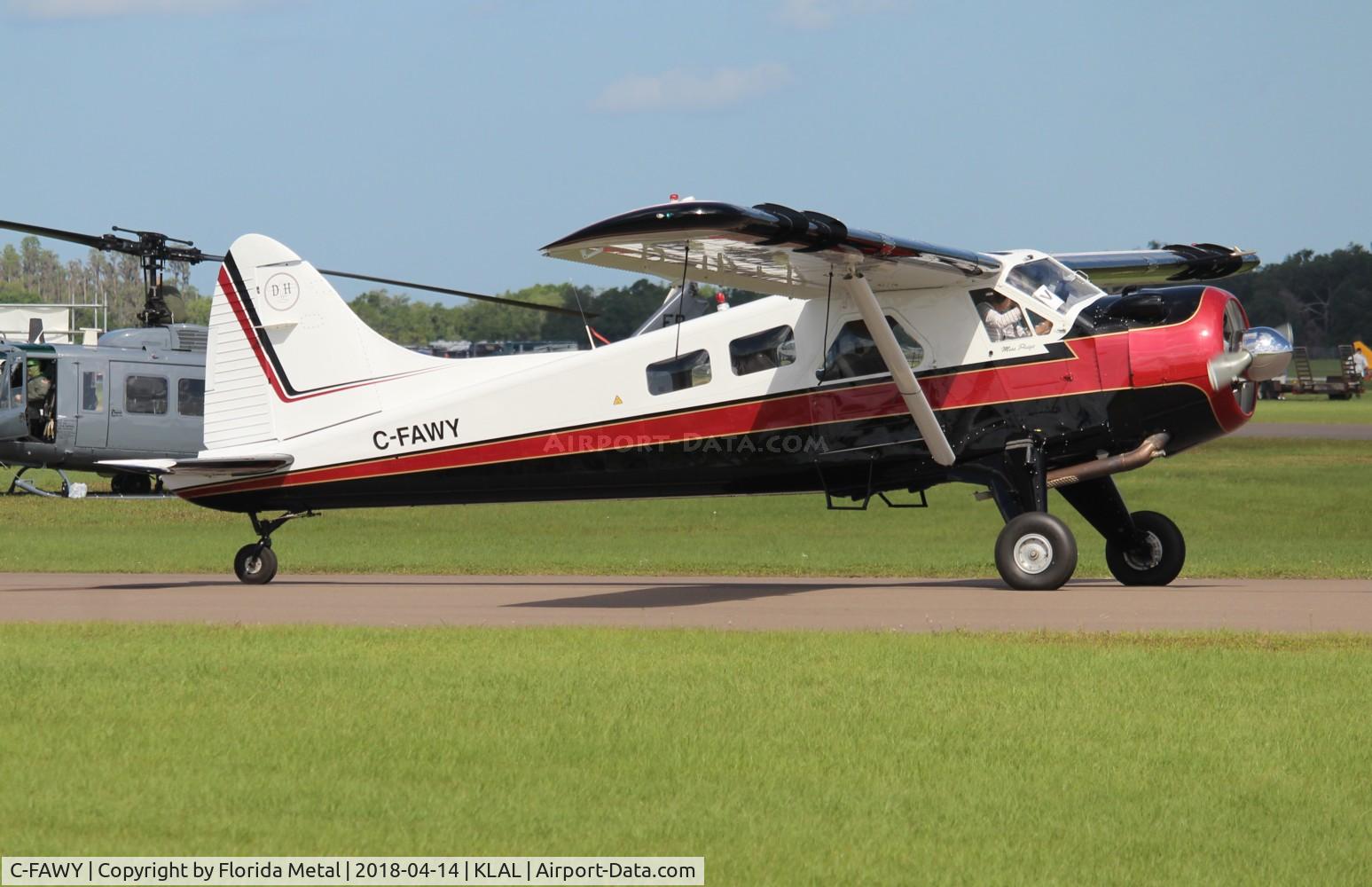 C-FAWY, 1961 De Havilland Canada DHC-2 Beaver AL.1 C/N 1458, Beaver