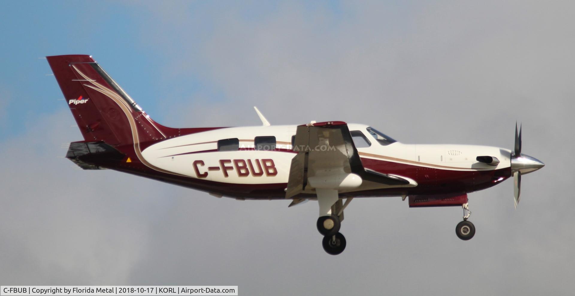 C-FBUB, 2013 Piper PA-46-500TP Malibu C/N 4697515, NBAA 2018