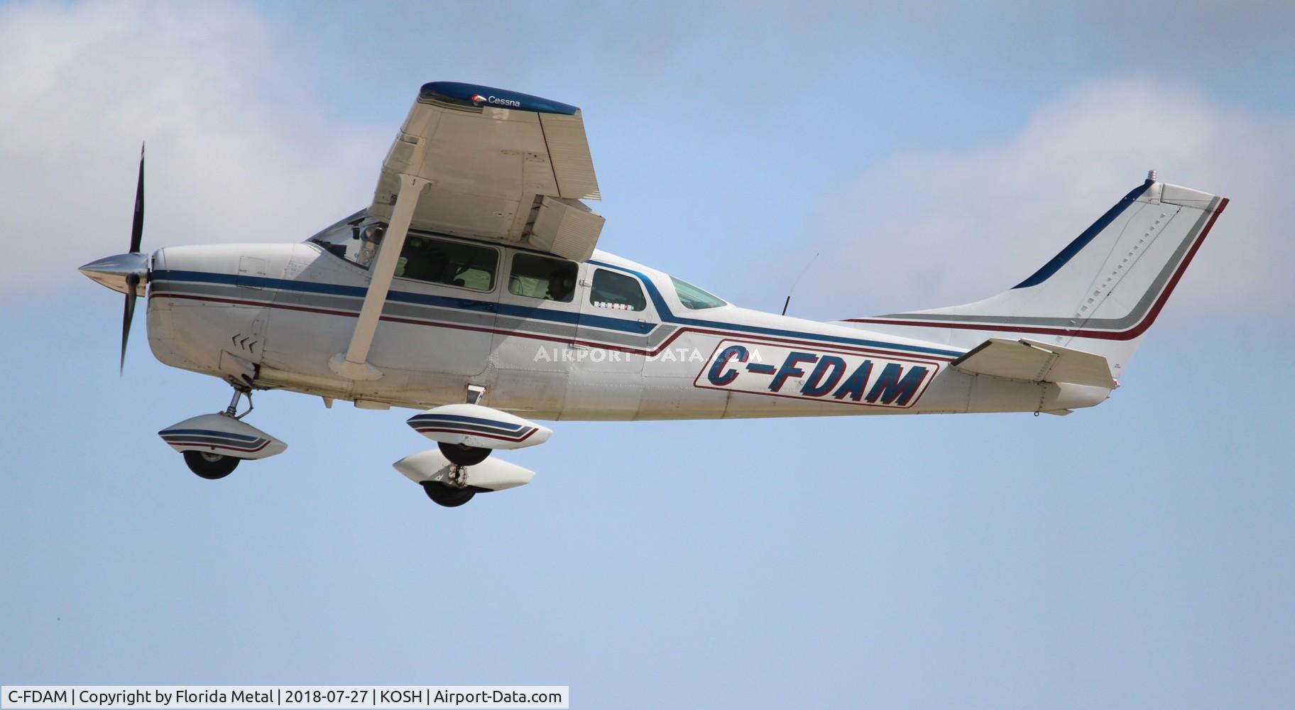 C-FDAM, 1963 Cessna 210-5 (205) C/N 205-0407, Air Venture 2018