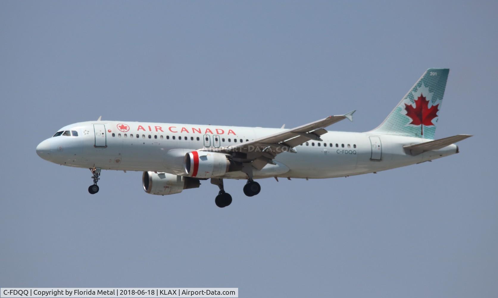 C-FDQQ, 1990 Airbus A320-211 C/N 059, LAX spotting