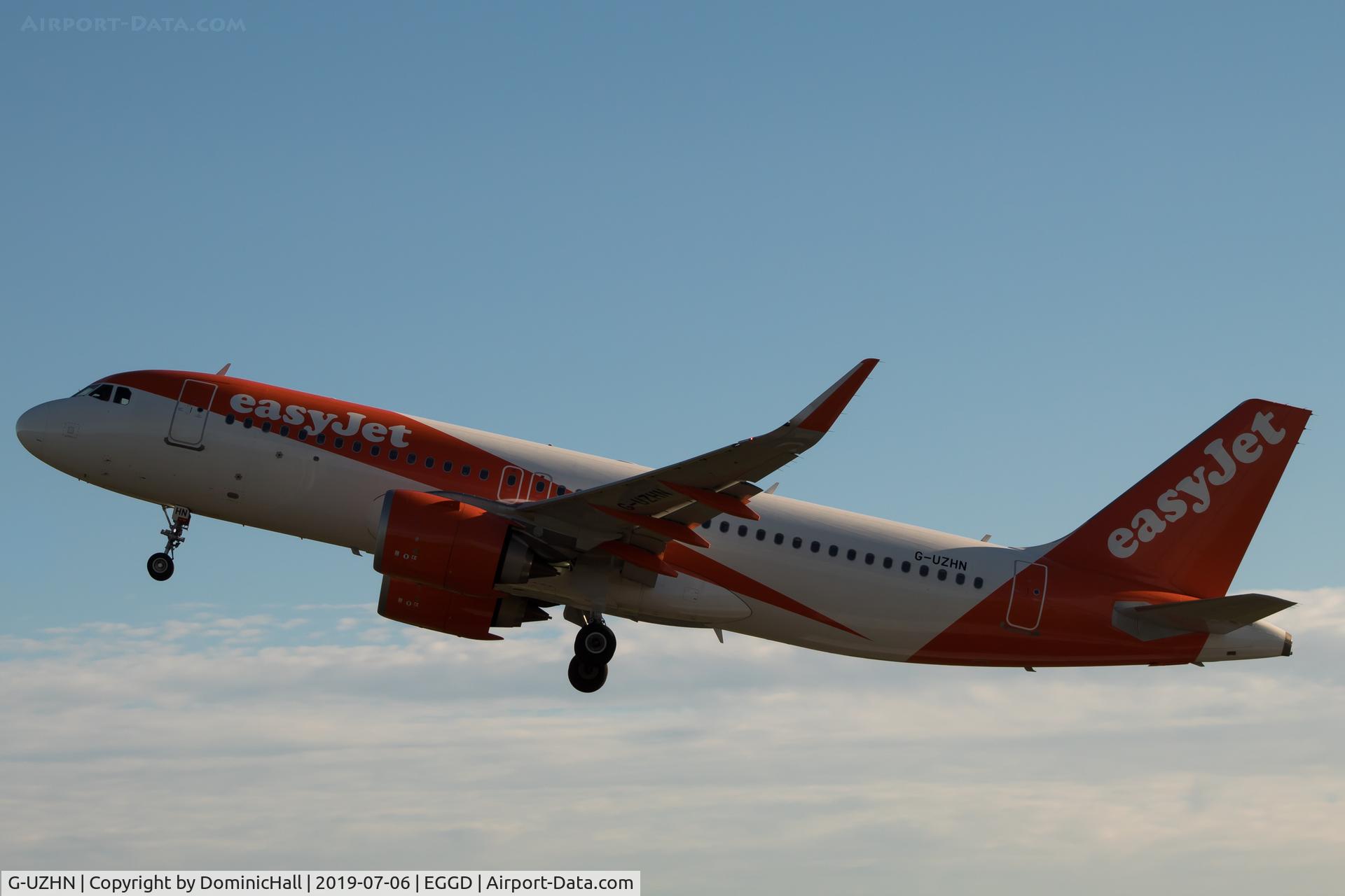G-UZHN, 2018 Airbus A320-251N C/N 8409, Early morning Departure from RWY 27
