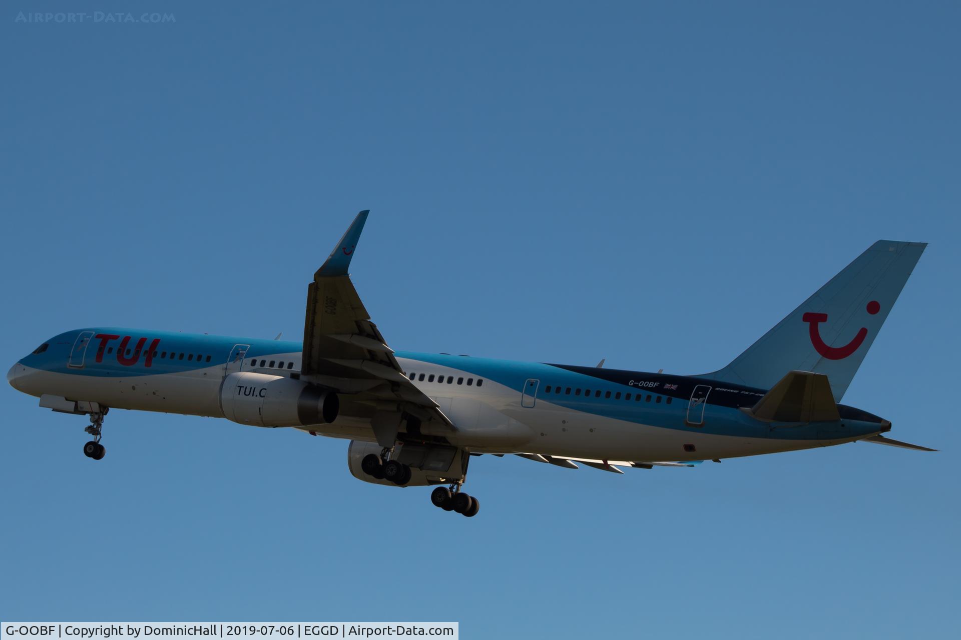 G-OOBF, 2004 Boeing 757-28A C/N 33101, Early morning Departure from RWY 27
