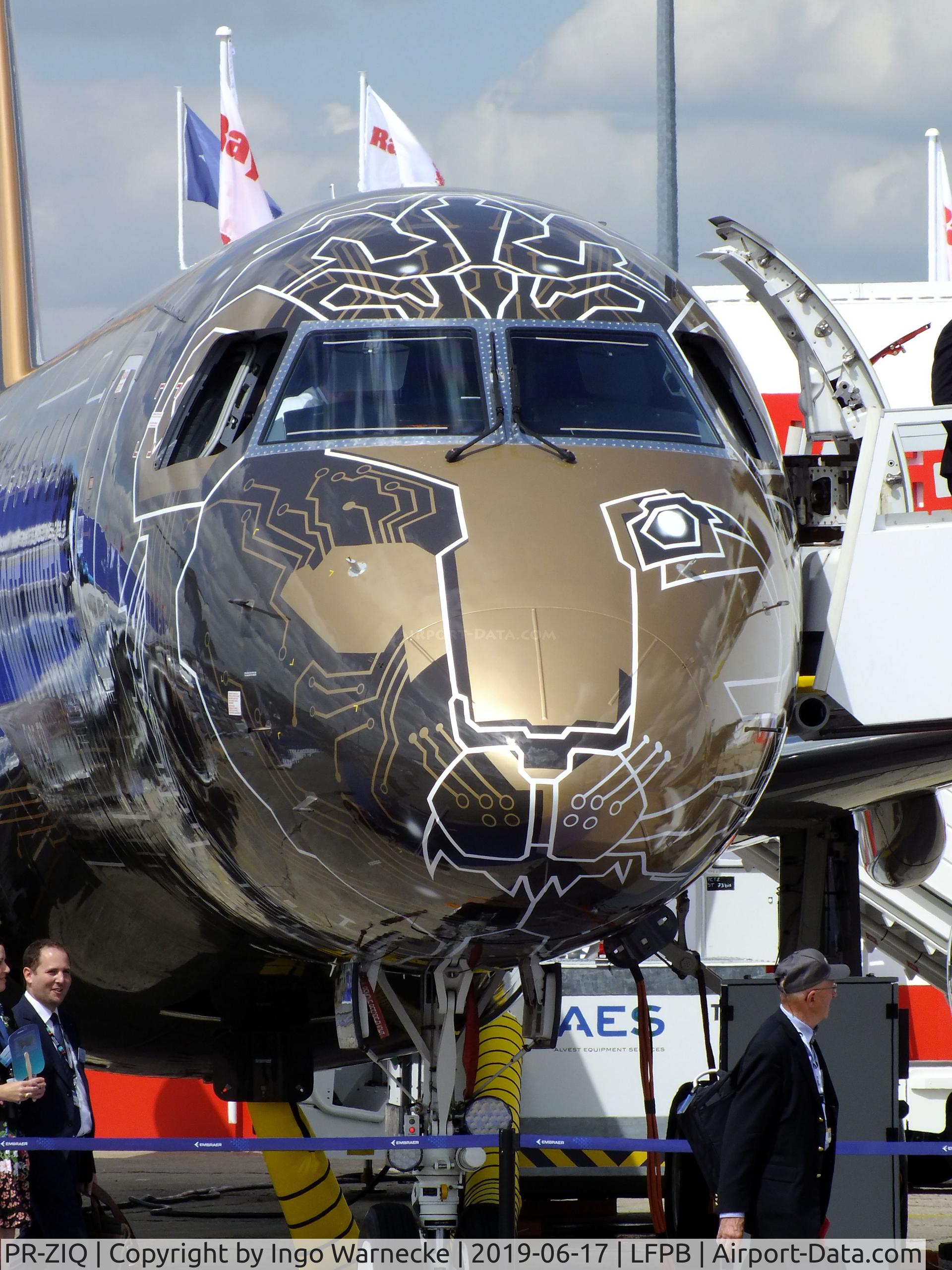 PR-ZIQ, 2017 Embraer ERJ 190-400 STD C/N 19020041, EMBRAER ERJ-195-E2 at the Aerosalon 2019, Paris