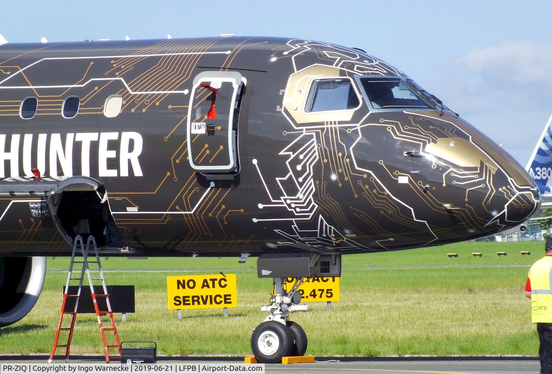 PR-ZIQ, 2017 Embraer ERJ 190-400 STD C/N 19020041, EMBRAER ERJ-195-E2 at the Aerosalon 2019, Paris