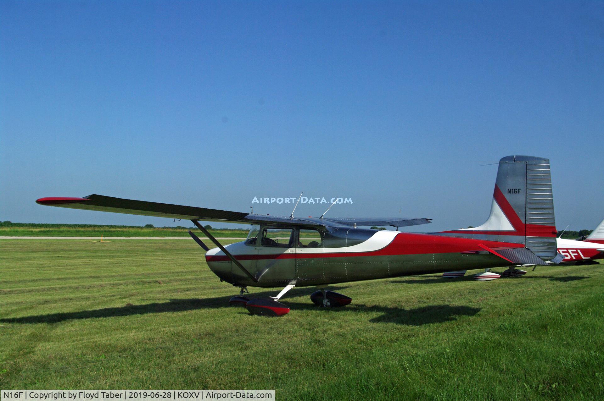 N16F, 1956 Cessna 172 C/N 28327, Visitor