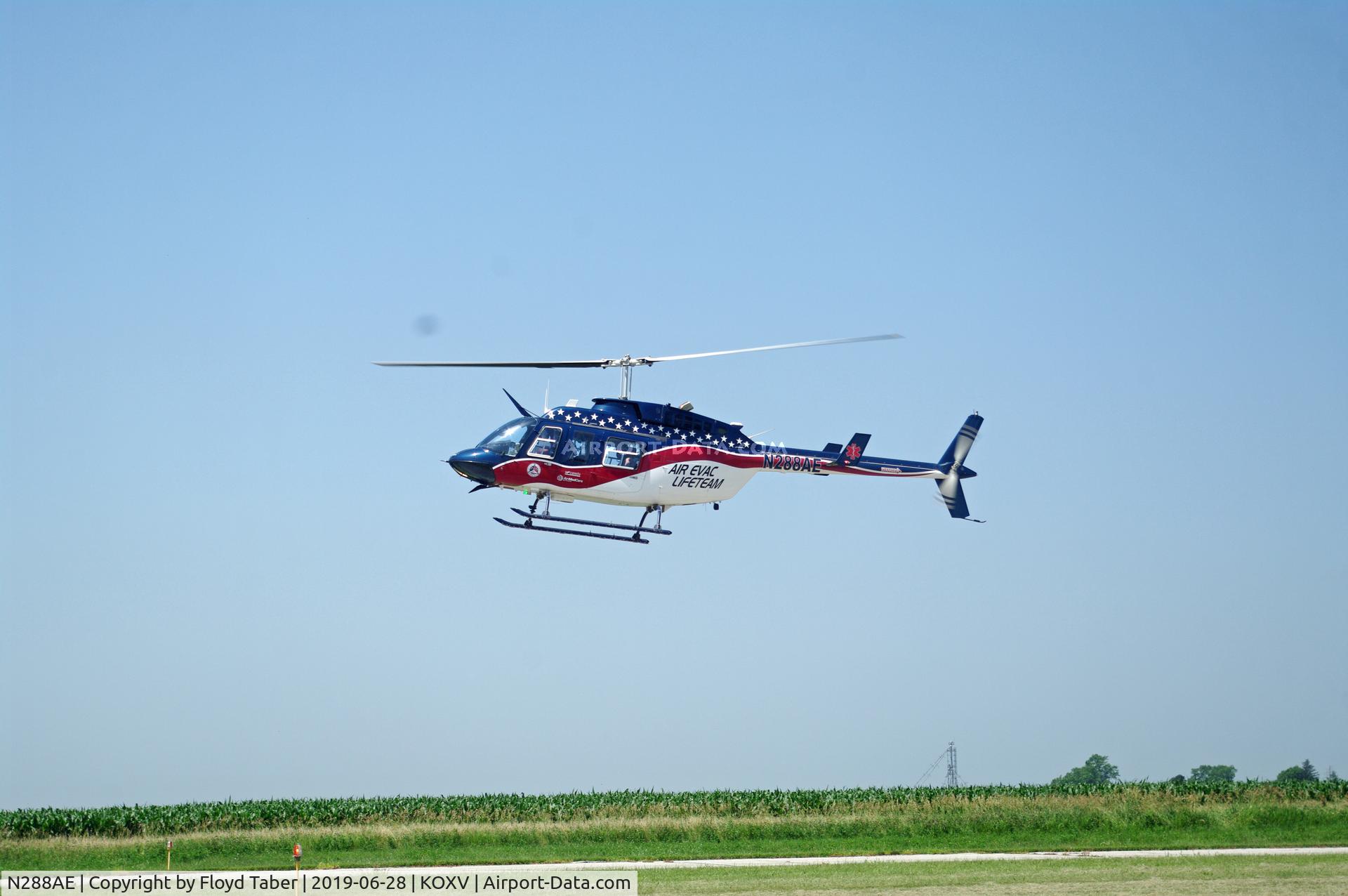 N288AE, 1989 Bell 206L-3 LongRanger III C/N 51327, Fuel Stop