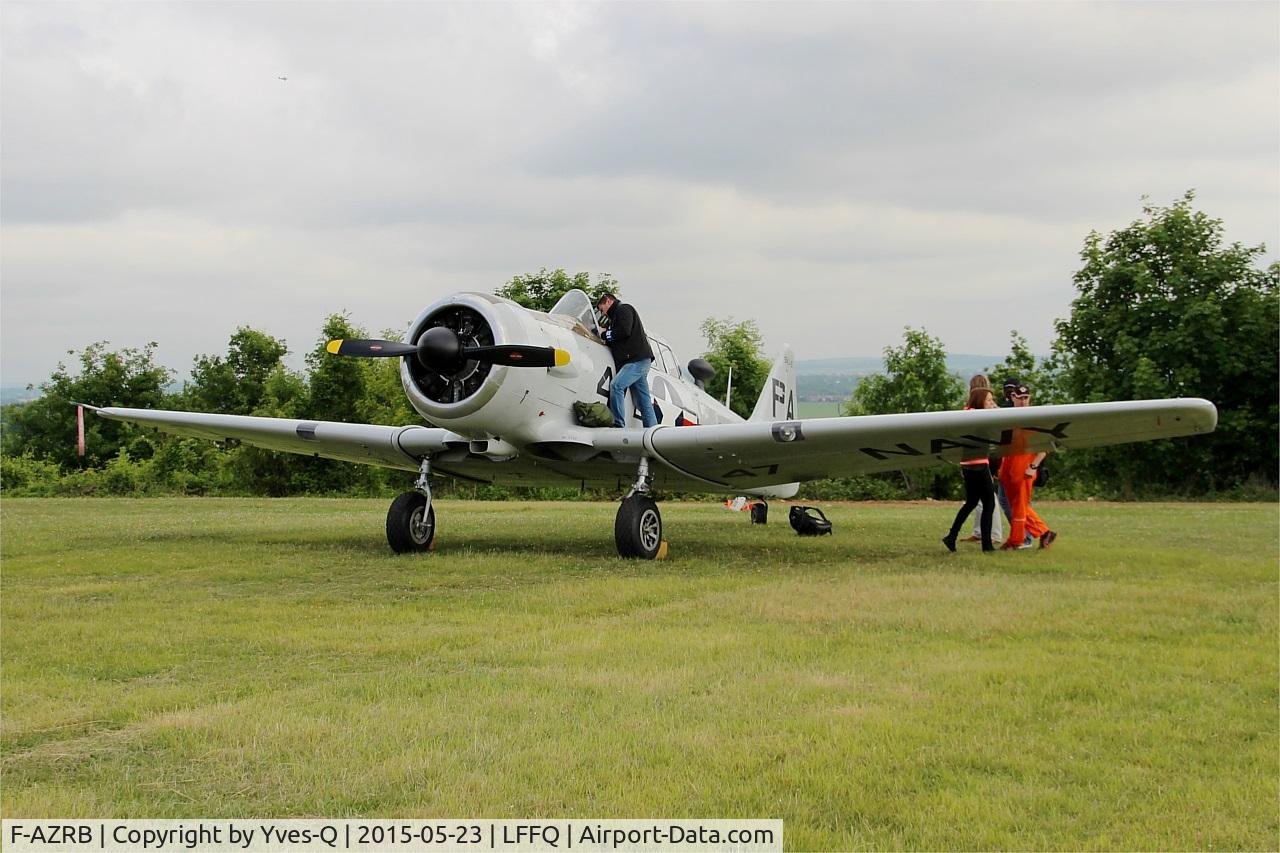 F-AZRB, North American SNJ-5 Texan Texan C/N 88-17955, North American SNJ-5 Texan, Static park, La Ferté-Alais airfield (LFFQ) Airshow 2015