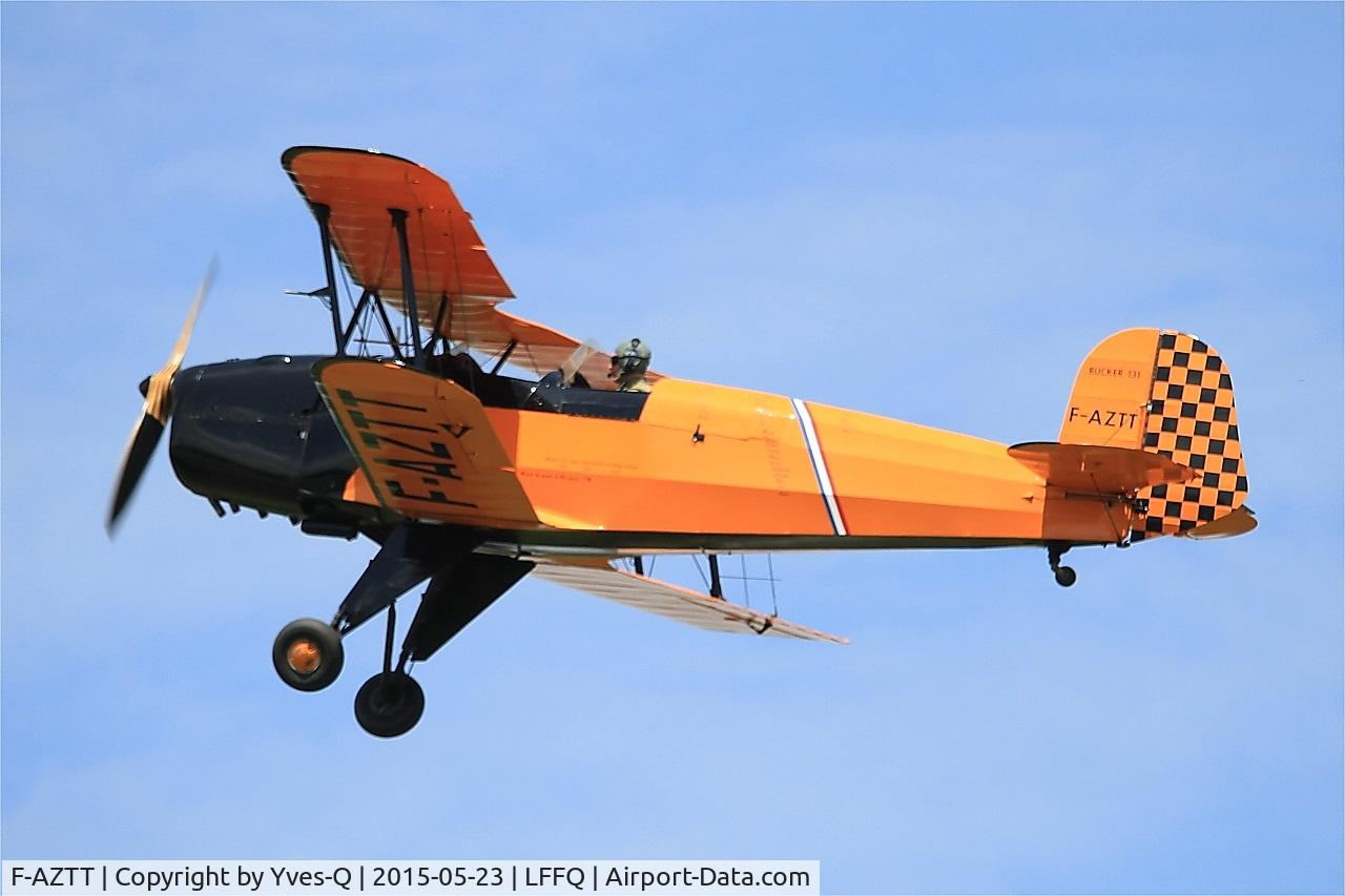 F-AZTT, CASA 1-131E Jungmann C/N 2241, CASA 1-131E Jungmann, On display, La Ferté-Alais airfield (LFFQ) Airshow 2015
