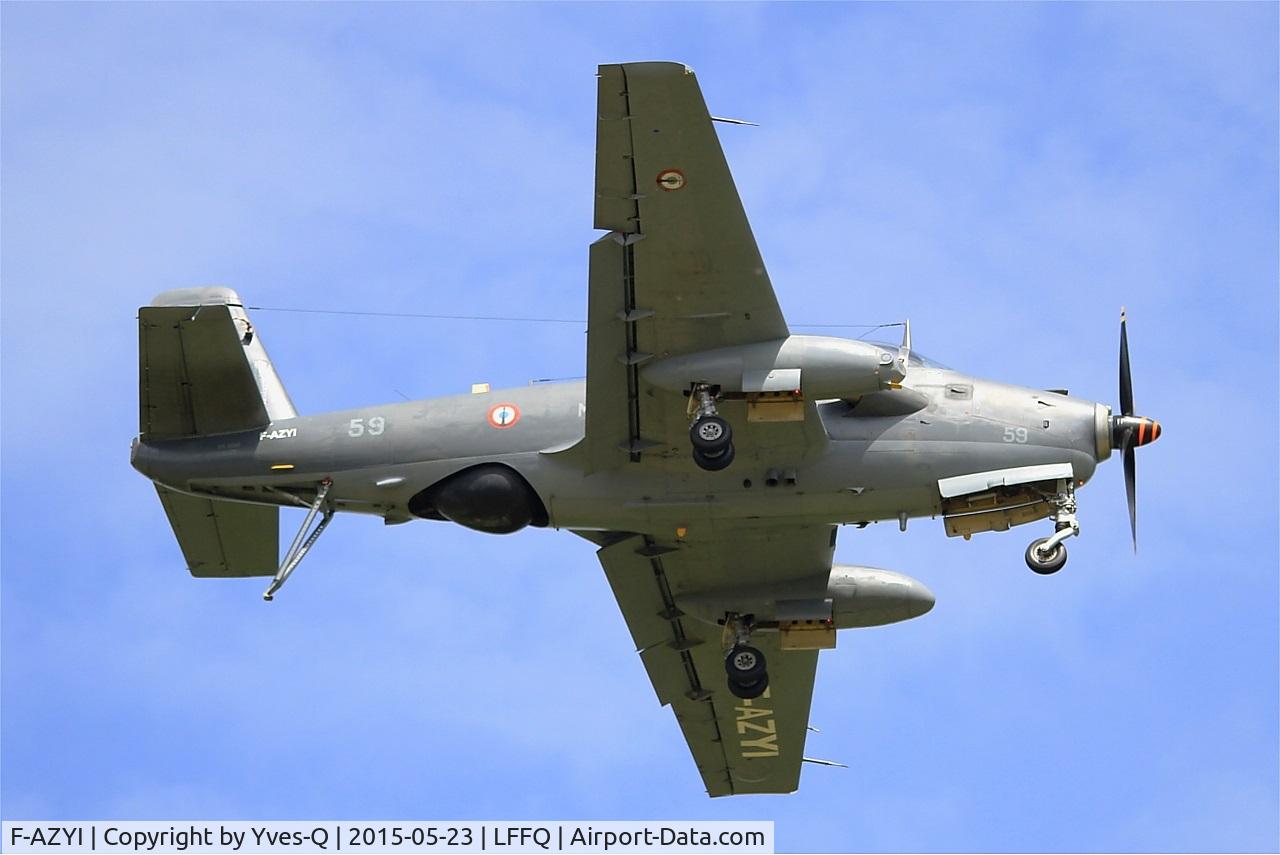 F-AZYI, 1959 Breguet Br.1050 Alize C/N 59, Breguet Br.1050 Alize, On display, La Ferté-Alais airfield (LFFQ) Airshow 2015