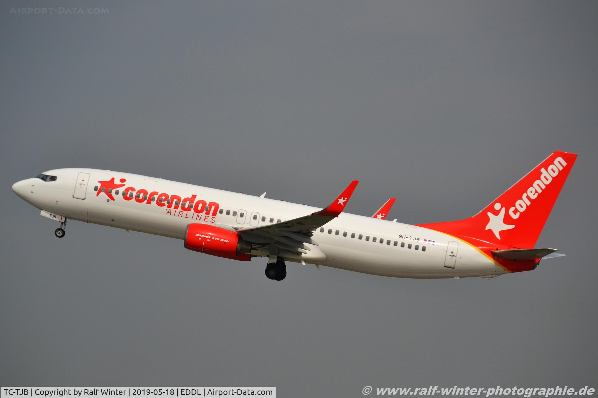 TC-TJB, 1997 Boeing 737-3Q8 C/N 27633/2878, Boeing 737-3Q8 - 7H CAI Corendon Airlines 'Ayhan Saragoglu' - 27633 - TC-TJB - 18.05.2019 - DUS
