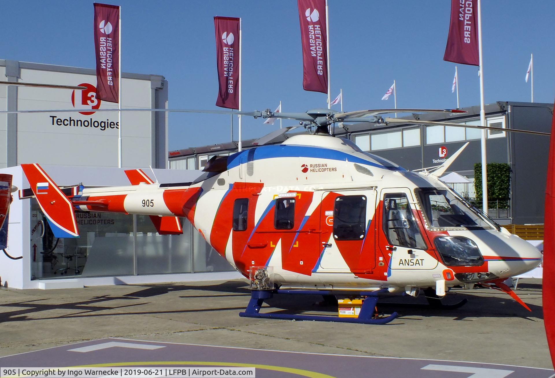 905, Kazan Helicopters Ansat C/N NT-05, Kazan Helicopters Ansat at the Aerosalon 2019, Paris