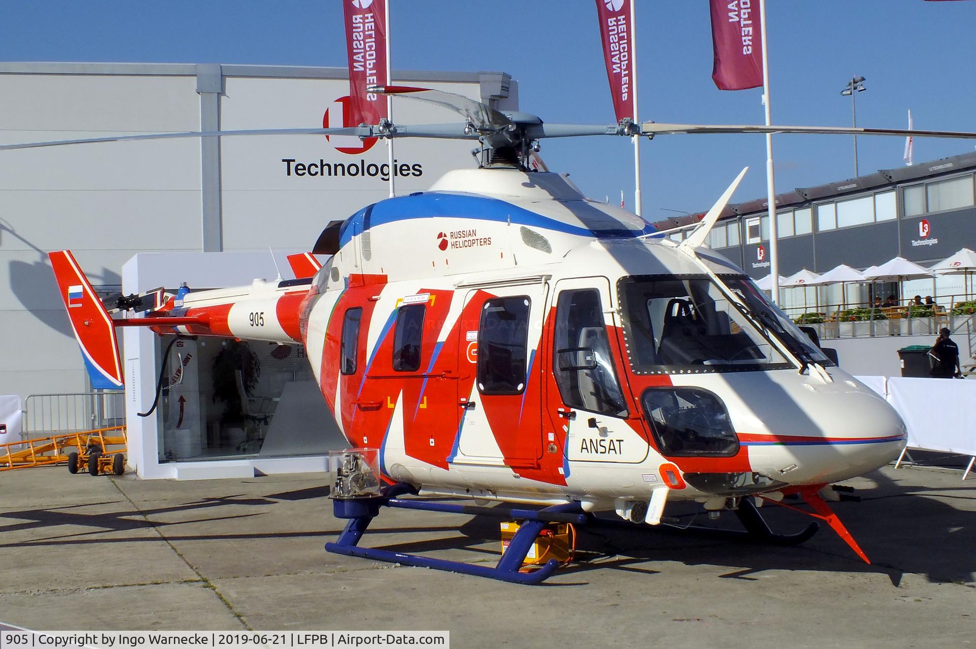 905, Kazan Helicopters Ansat C/N NT-05, Kazan Helicopters Ansat at the Aerosalon 2019, Paris