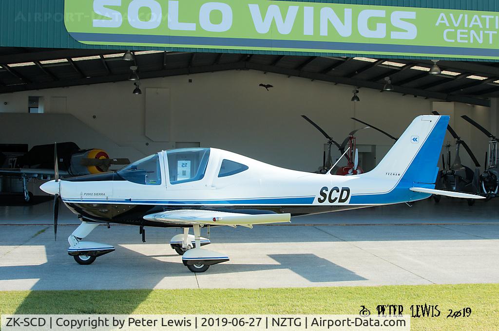 ZK-SCD, Tecnam P-2002 Sierra C/N 099, Gyrate NZ (2017) Ltd., Mt Maunganui