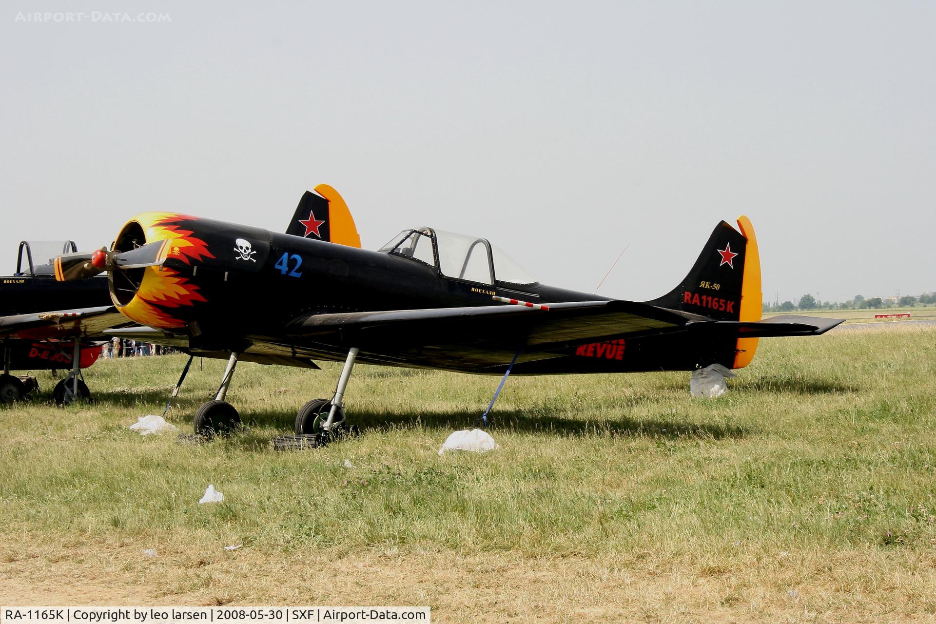 RA-1165K, Yakovlev Yak-50 C/N 822304, Berlin Air Show 30.5.2008