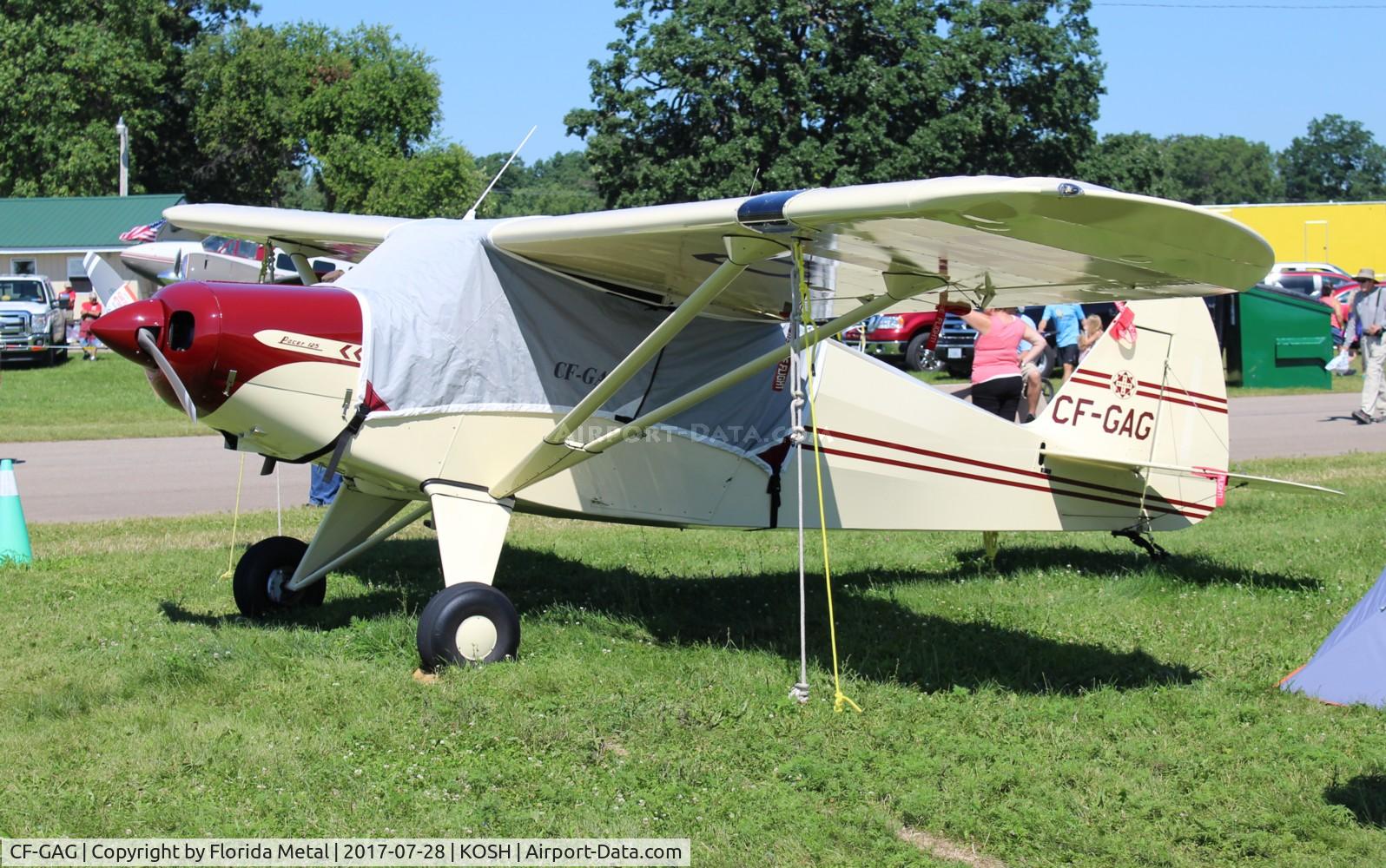 CF-GAG, 1950 Piper PA-20 Pacer C/N 20-213, PA-20